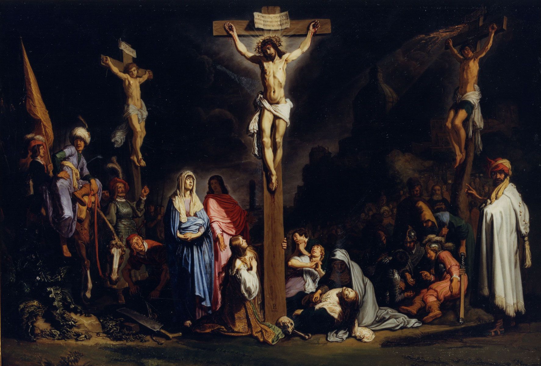 1774x1200 Crucifixion Of Jesus Wallpaper