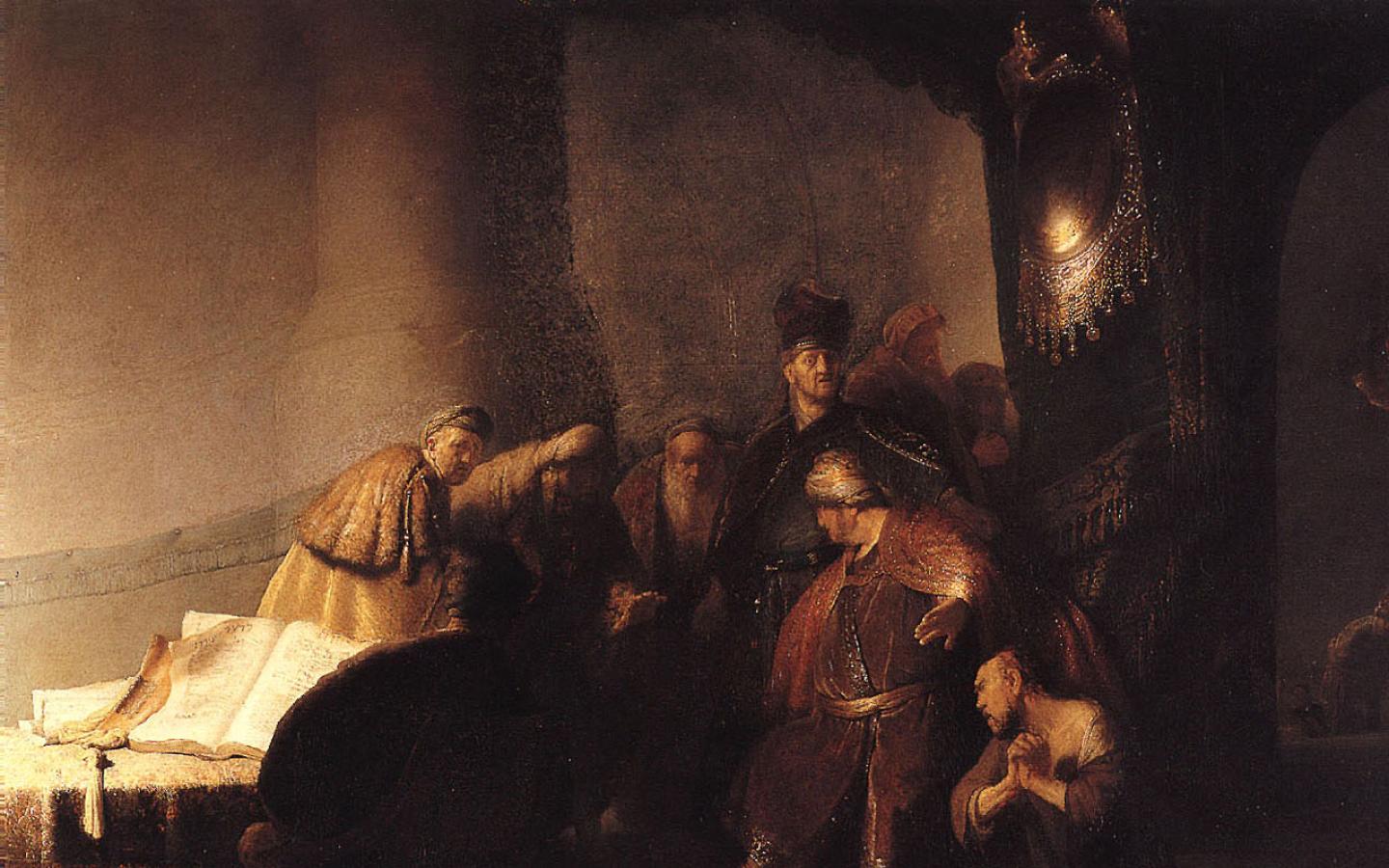 1440x900 Best Artist Rembrandt Judas Returning The Thirty Pieces