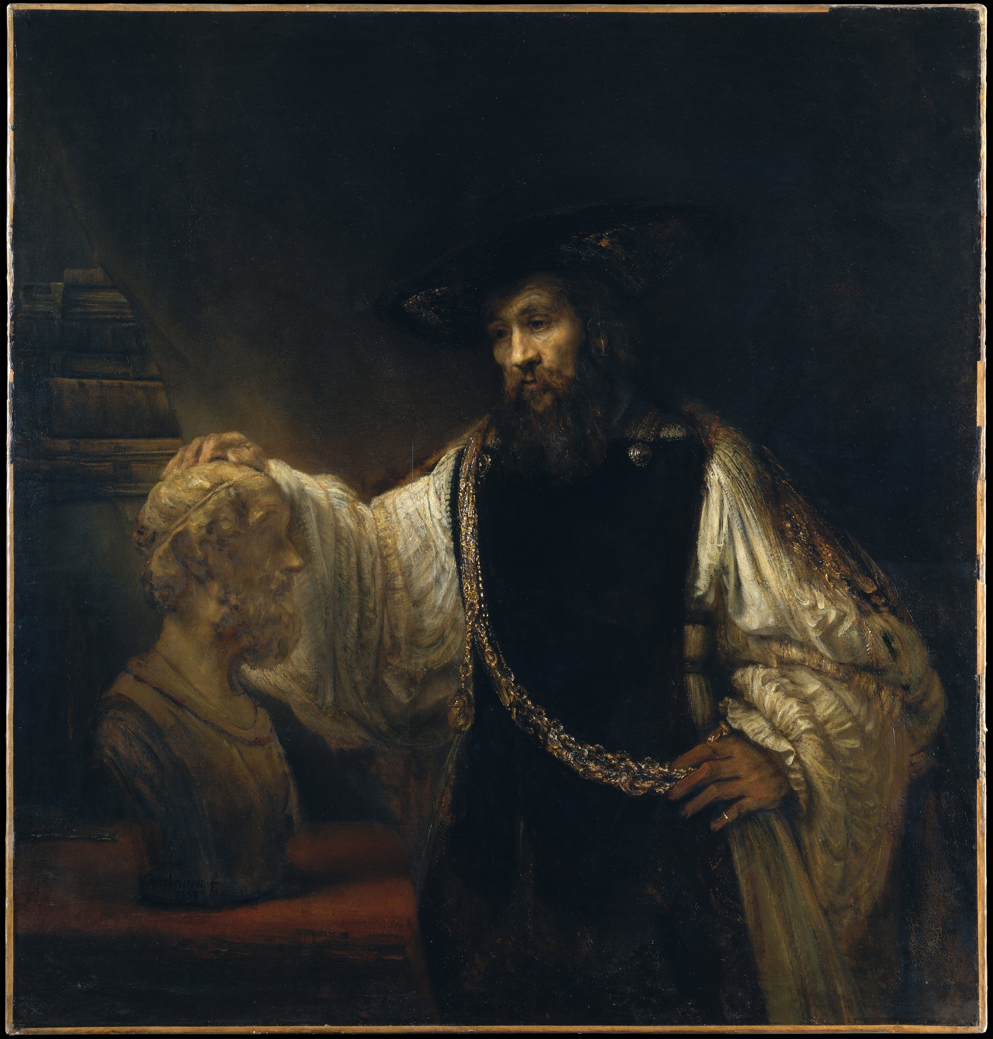 3821x4000 Rembrandt Van Rijn Classic Art Painting History Greek Mythology
