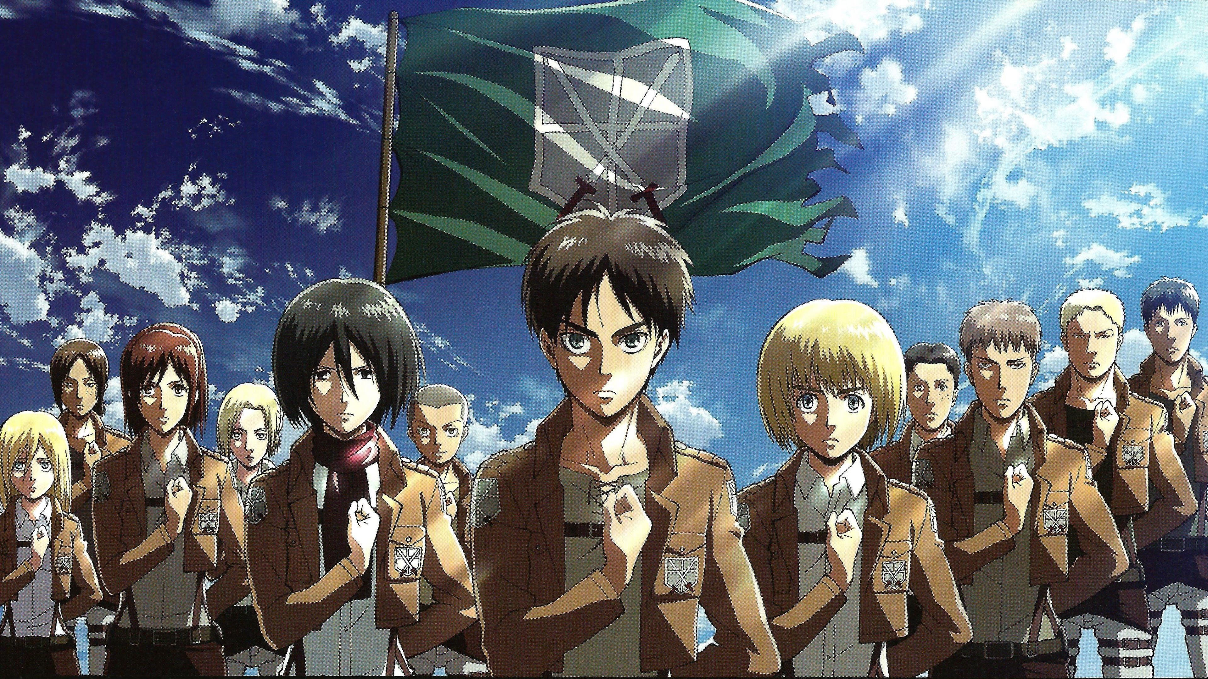 3840x2160 Attack On Titan Hd Wallpaper And Background Image