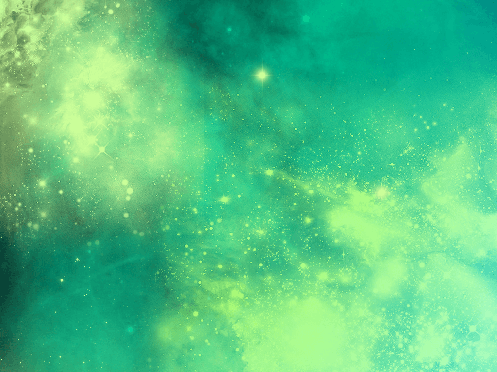1024x768 Mint Green Galaxy Wallpaper