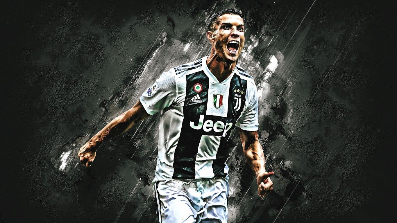 1366x768 Download 1366x768 Cristiano Ronaldo Juventus Fc Football Player Wallpaper For Laptop Notebook