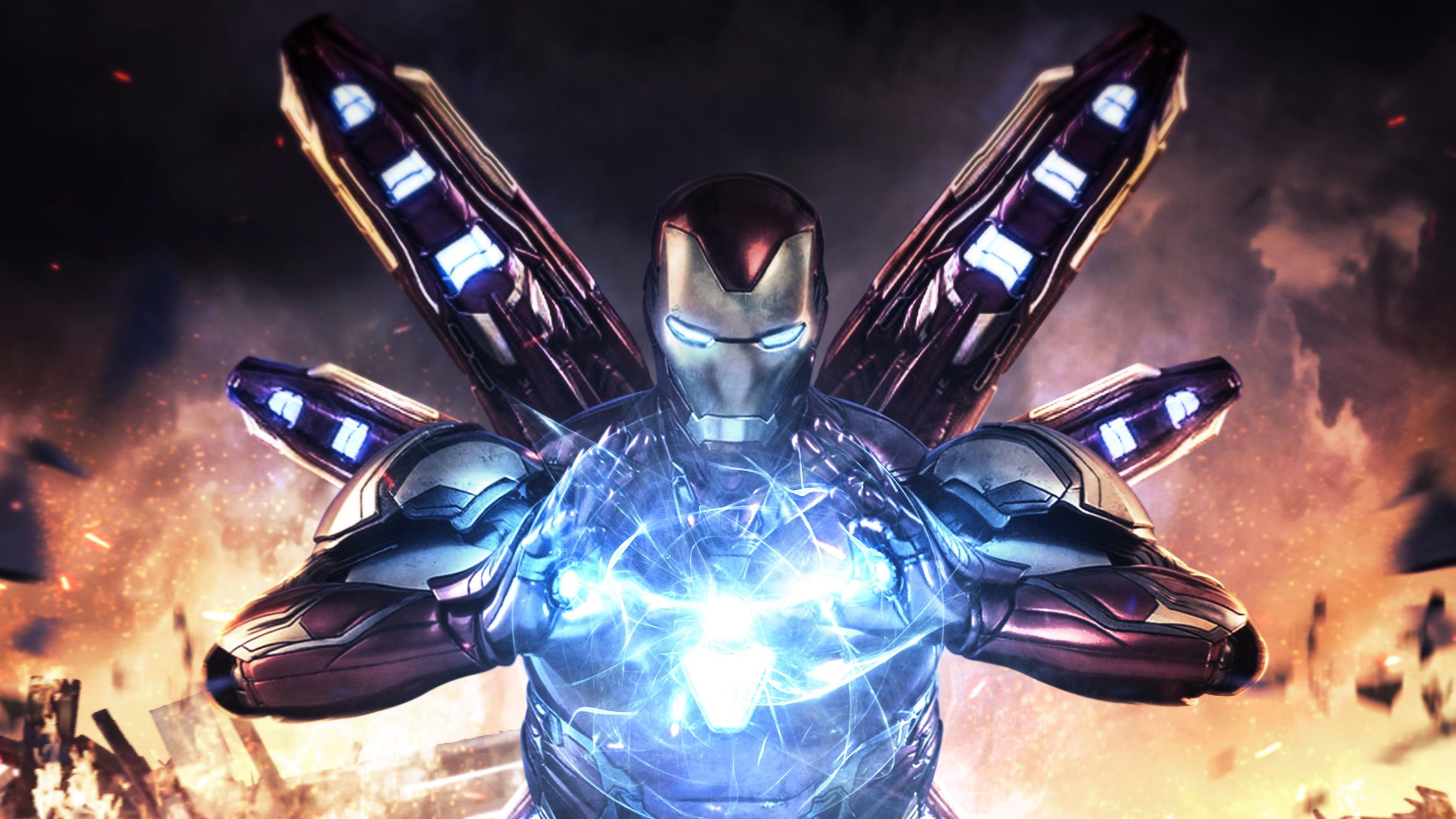 3500x1969 Iron Man Avengers Endgame 4k Hd Superheroes 4k Wallpaper Image
