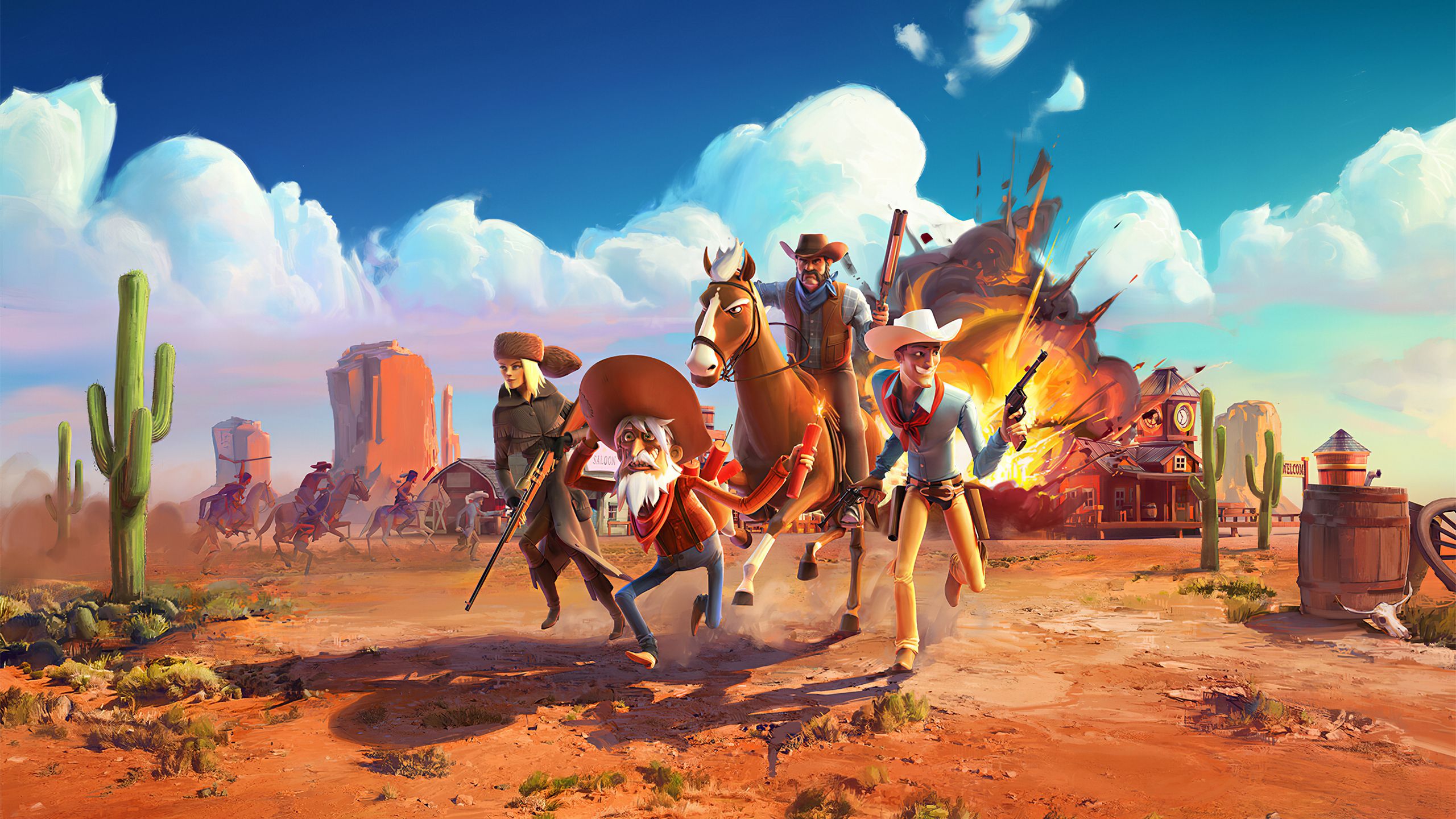 2560x1440 Wild West 4k 1440p Resolution Hd 4k Wallpaper Image Background Photo And Picture