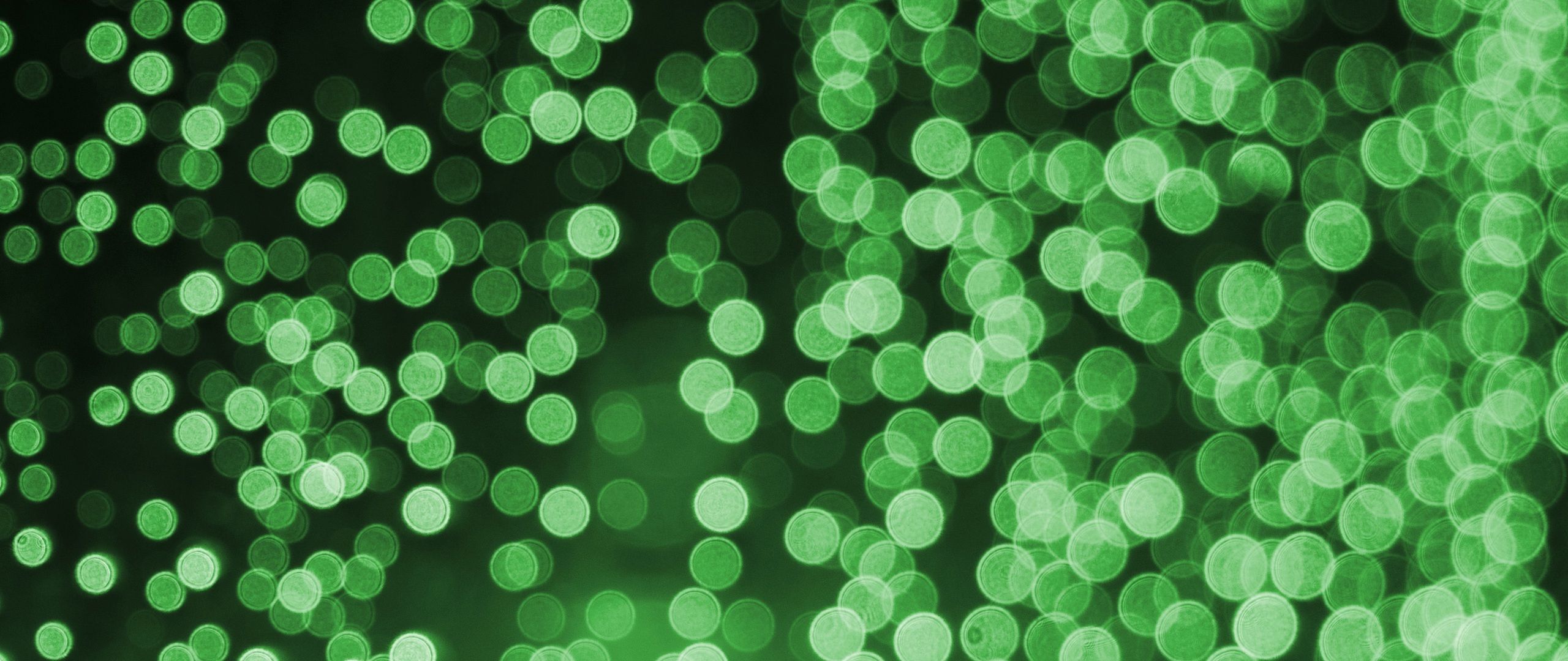 2560x1080 Bokeh Effect Green Lights Celebrations 2560x1080 Resolution Hd 4k Wallpaper Image Background Photo And Picture
