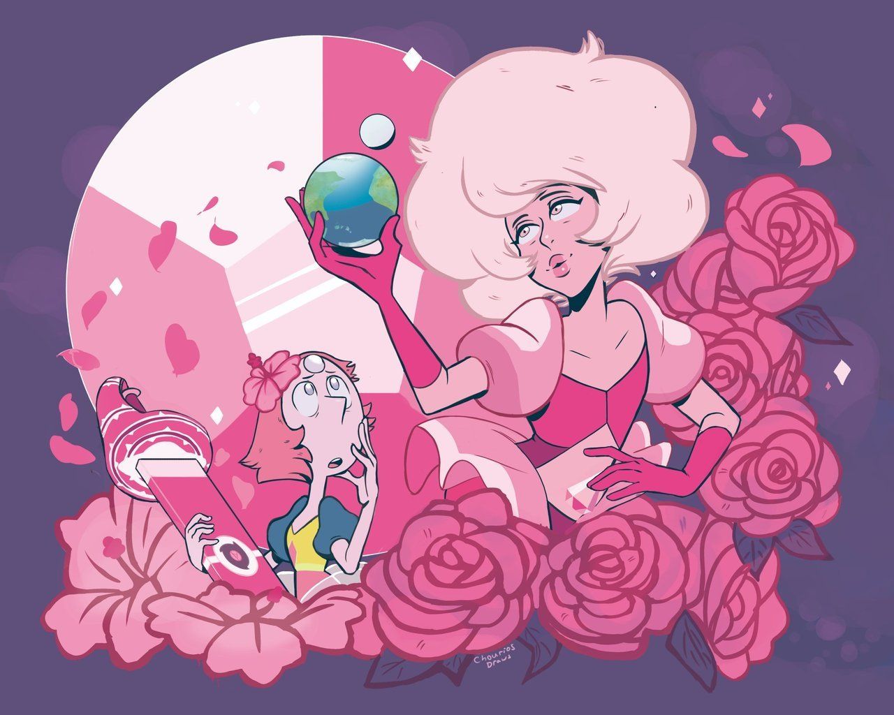 1280x1024 Pink Pearl Flower Steven Universe 1280x1024 Download Hd