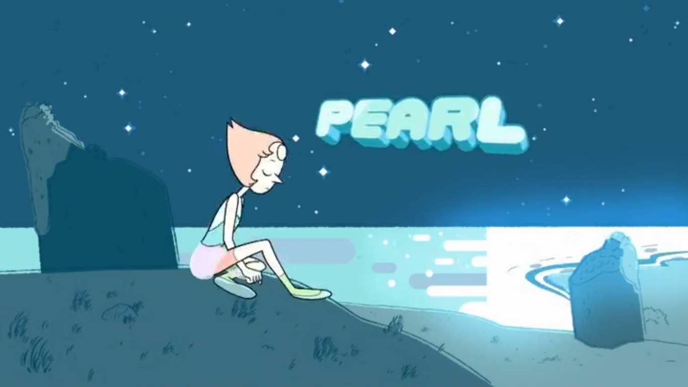 1366x768 Free Download Opening Credits Pearl Steven Universe Wallpaper