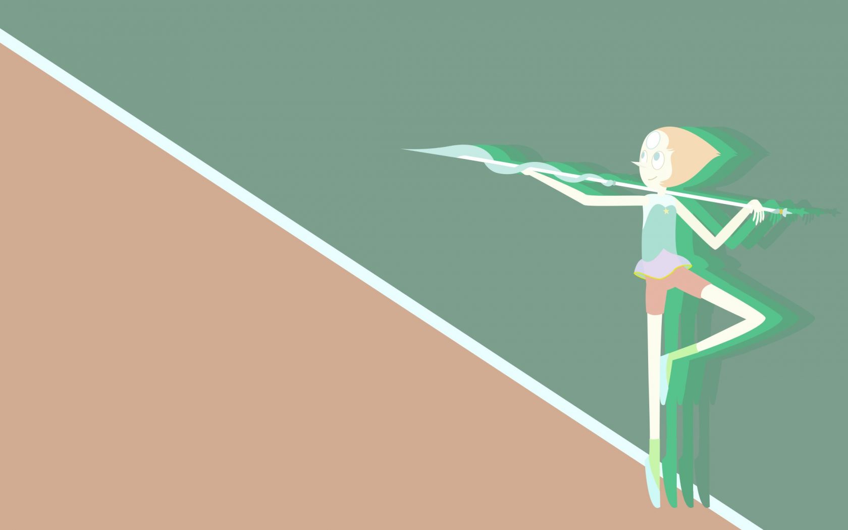 1680x1050 Wallpaper Of Pearl From Steven Universe