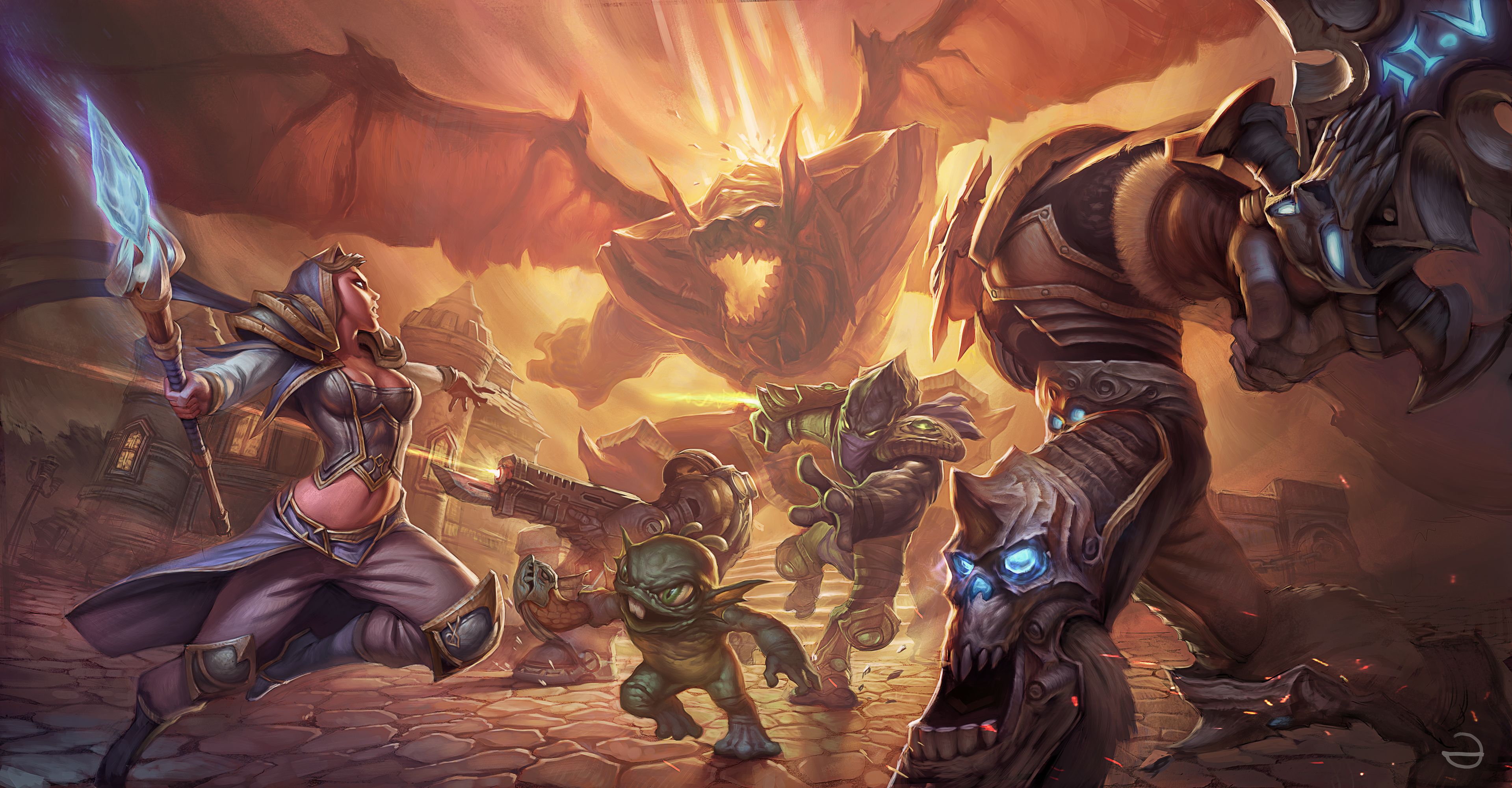 3838x2000 Heroes Of The Storm Hd Wallpaper Hd Heroes Of The Storm
