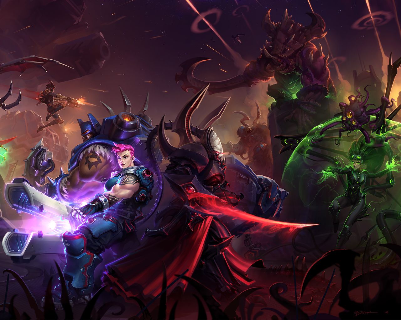 1280x1024 Heroes Of The Storm Wallpaper Full Hd R8ct49y