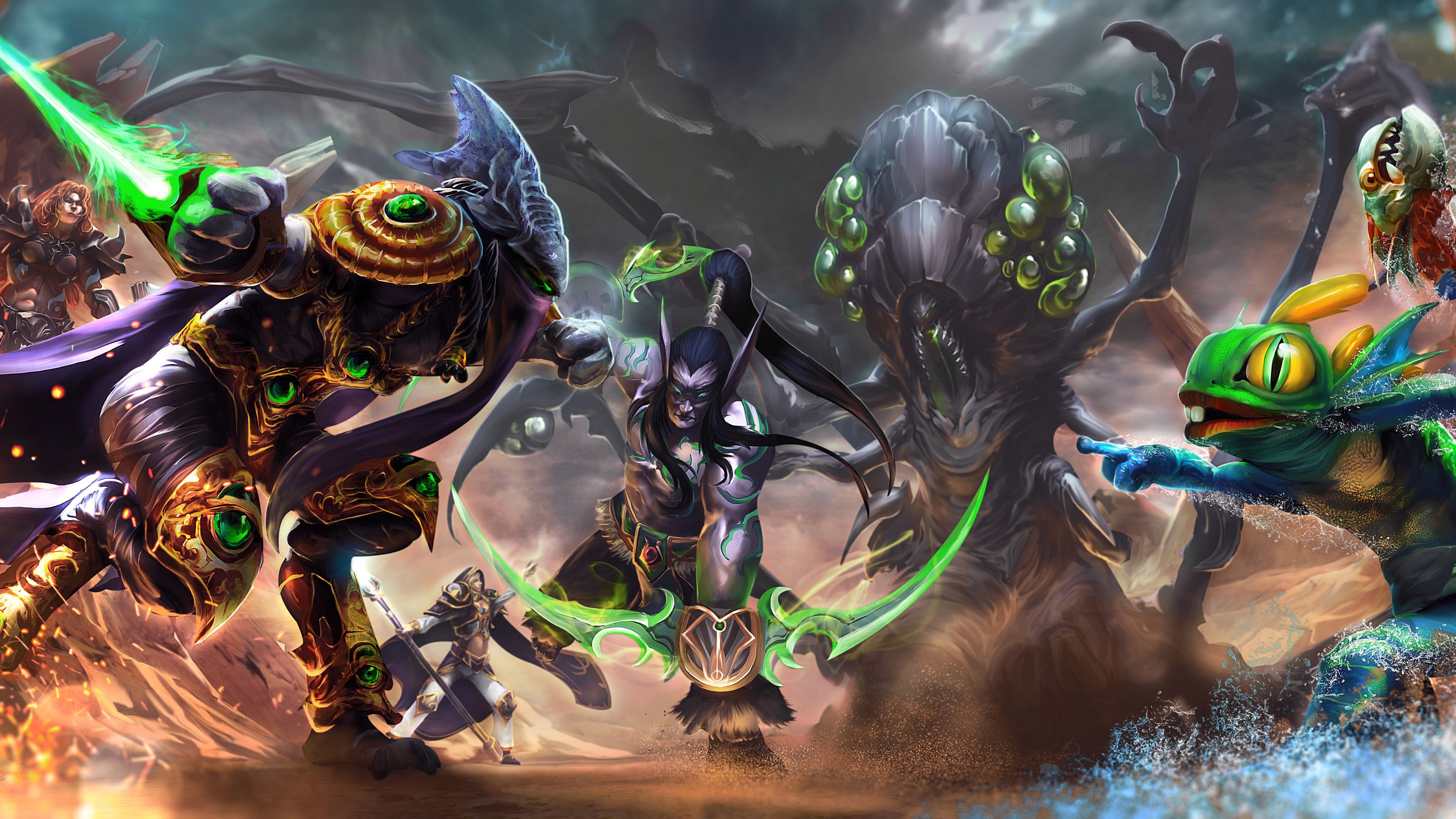 3840x2160 Wallpaper Heroes Of The Storm Art Picture 3840x2160 Uhd 4k