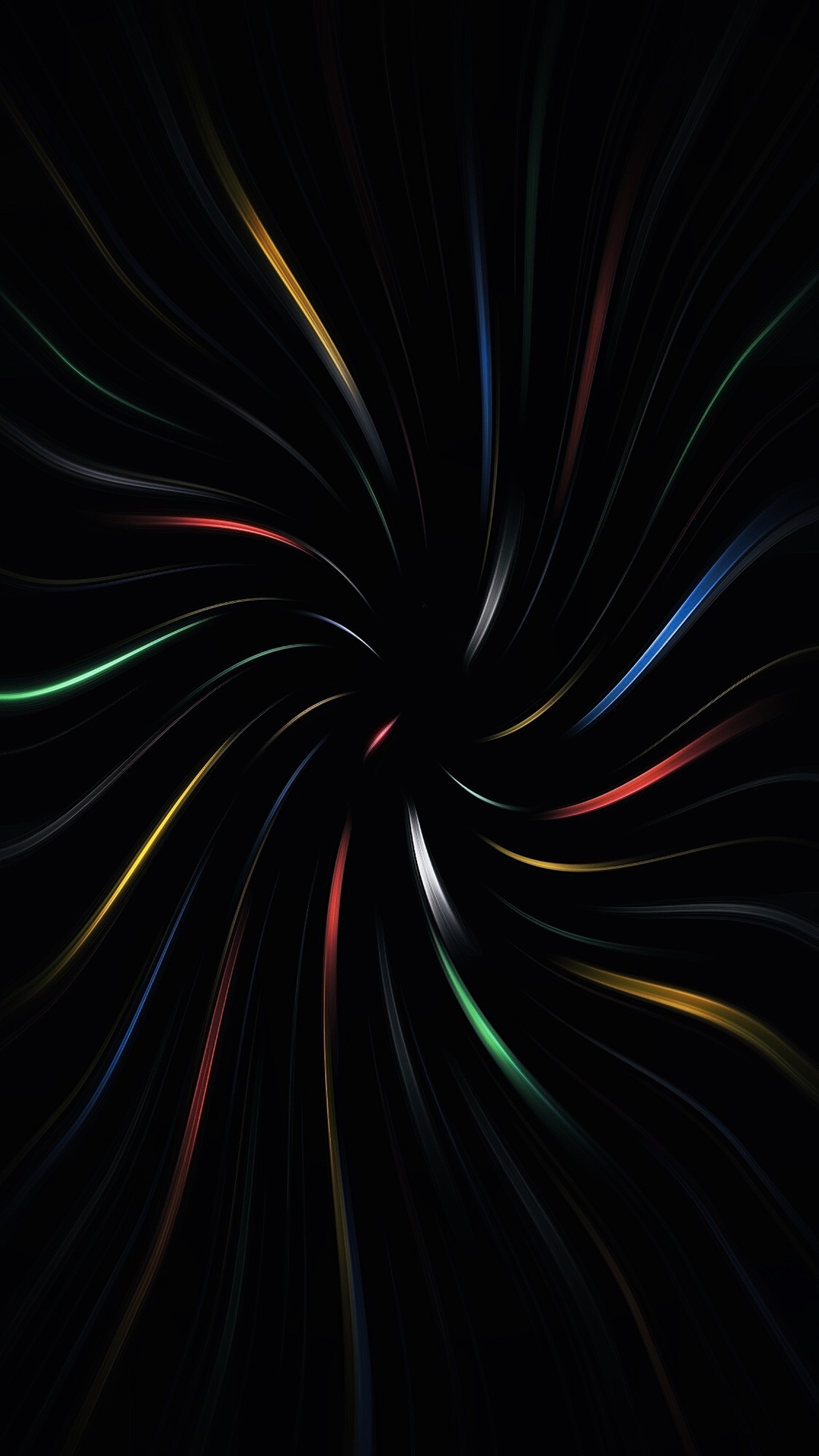 1080x1920 Abstract Wallpaper Vivid Contrasting Colors Pack 3