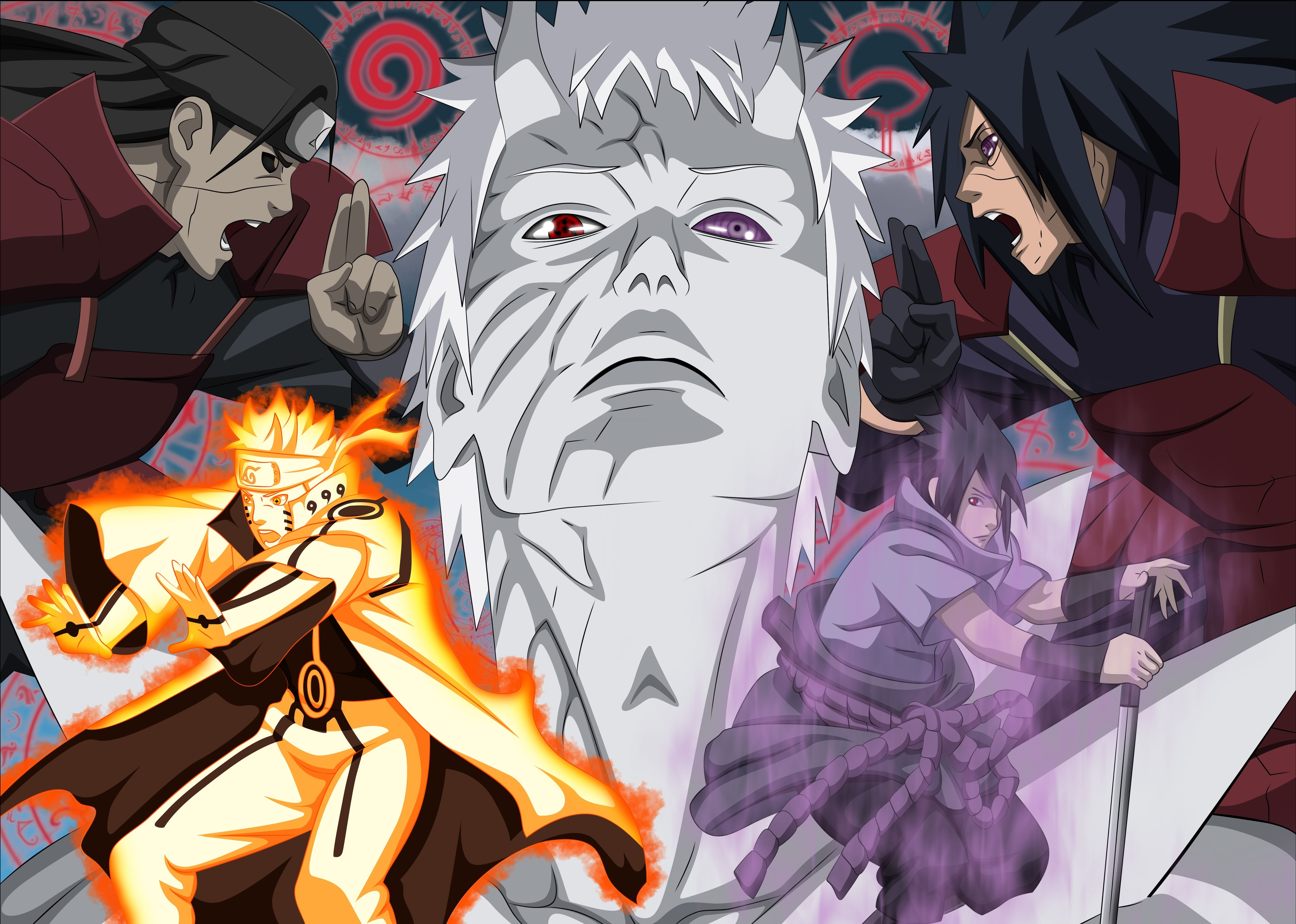 5813x4146 4k Ultra Hd Naruto Wallpaper And Background Image