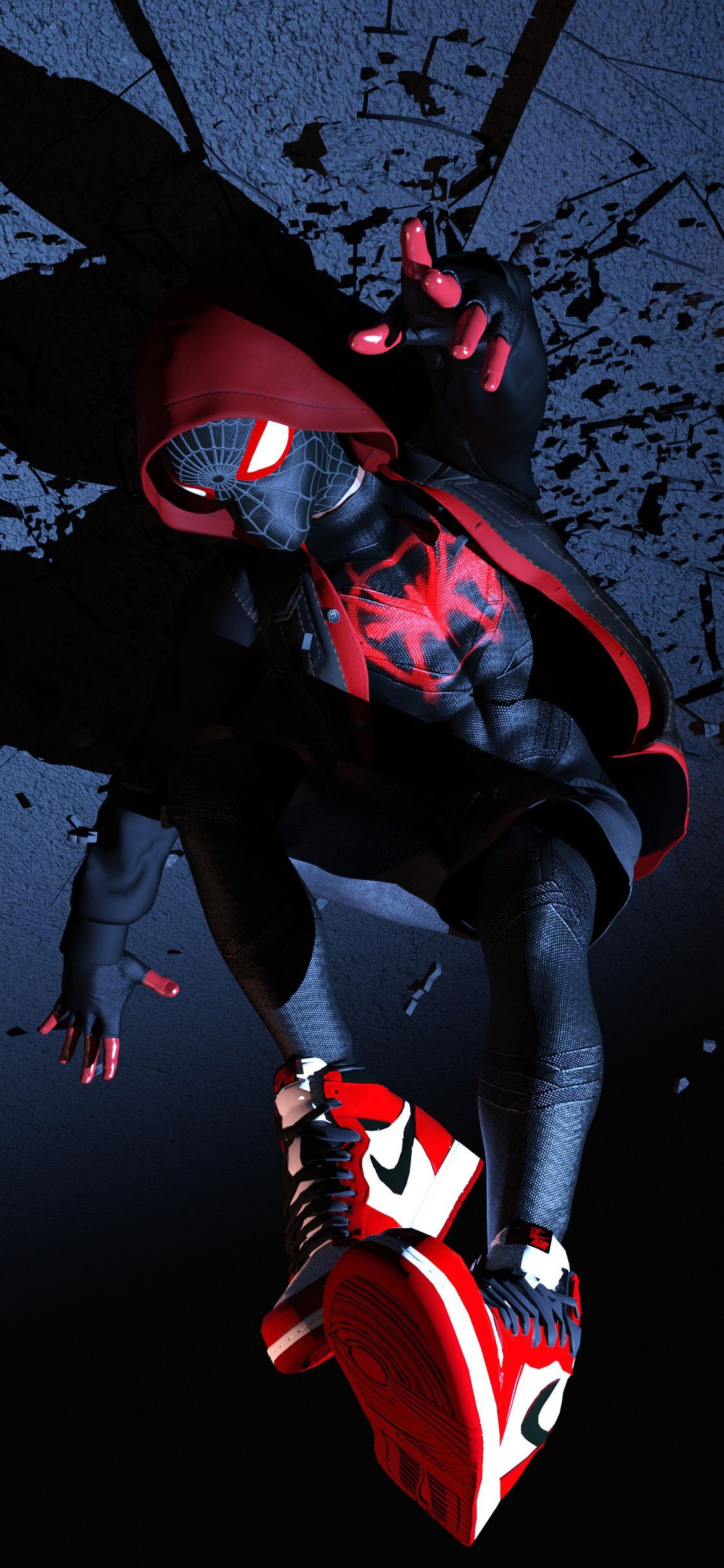 1125x2436 Spiderman Miles Morales 4k Iphone Xs Iphone 10 Iphone X Hd 4k Wallpaper Image Bac Marvel Iphone Wallpaper Marvel Wallpaper Hd Superhero Wallpaper
