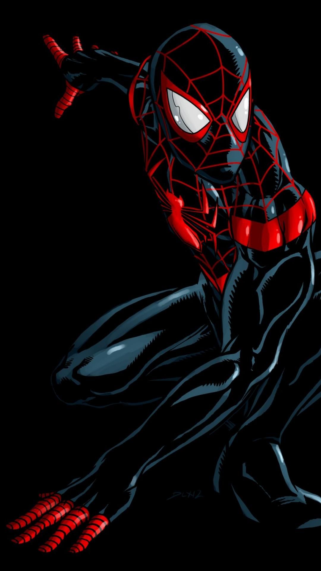1080x1920 Spider Man Miles Morales Wallpaper Hd Hd Wallpaper Background Download