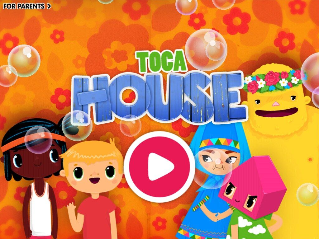 1024x768 Menu Screen Toca House By Toca Boca From The Iphone Ip