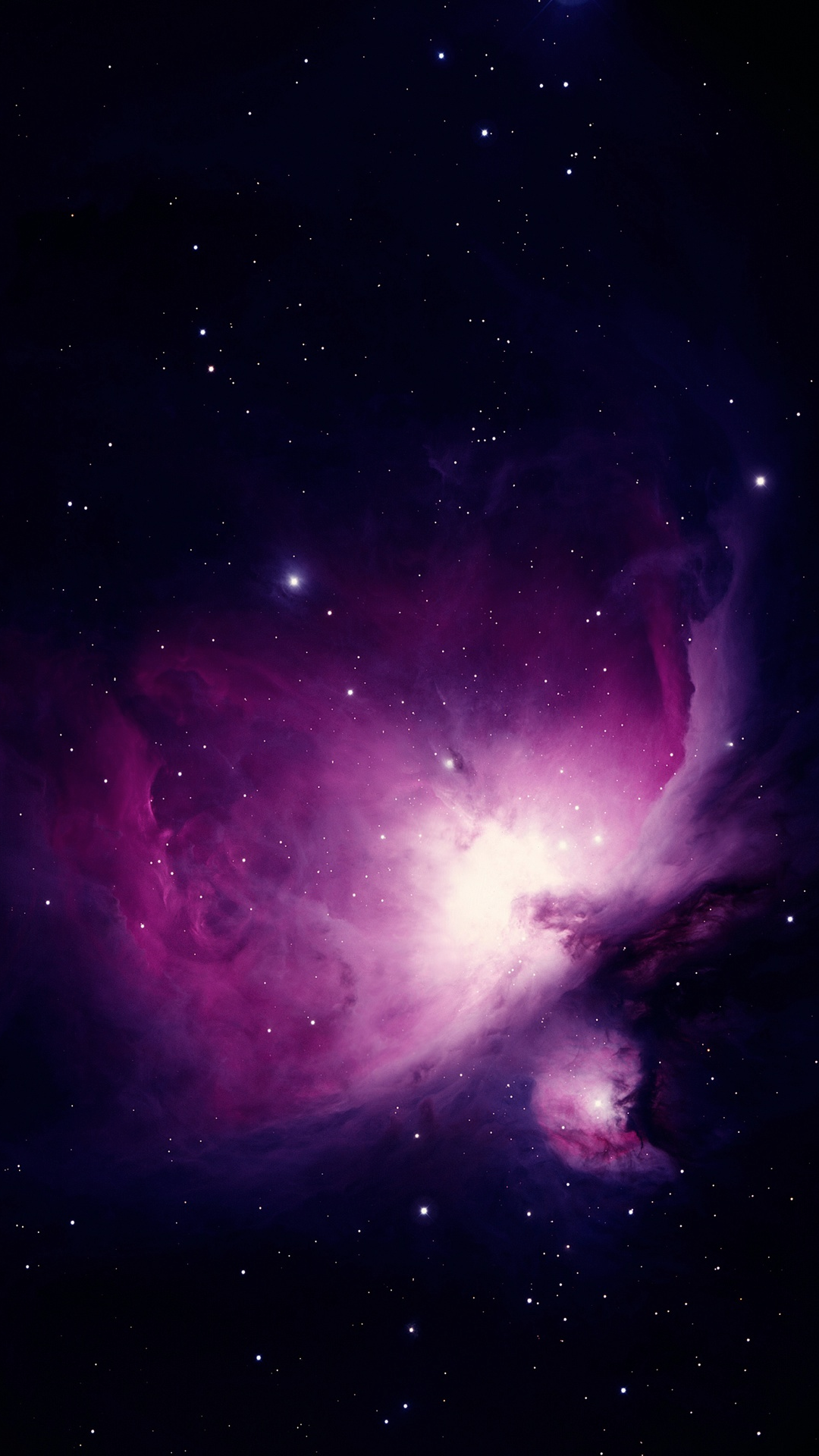 1080x1920 Purple Space Wallpaper