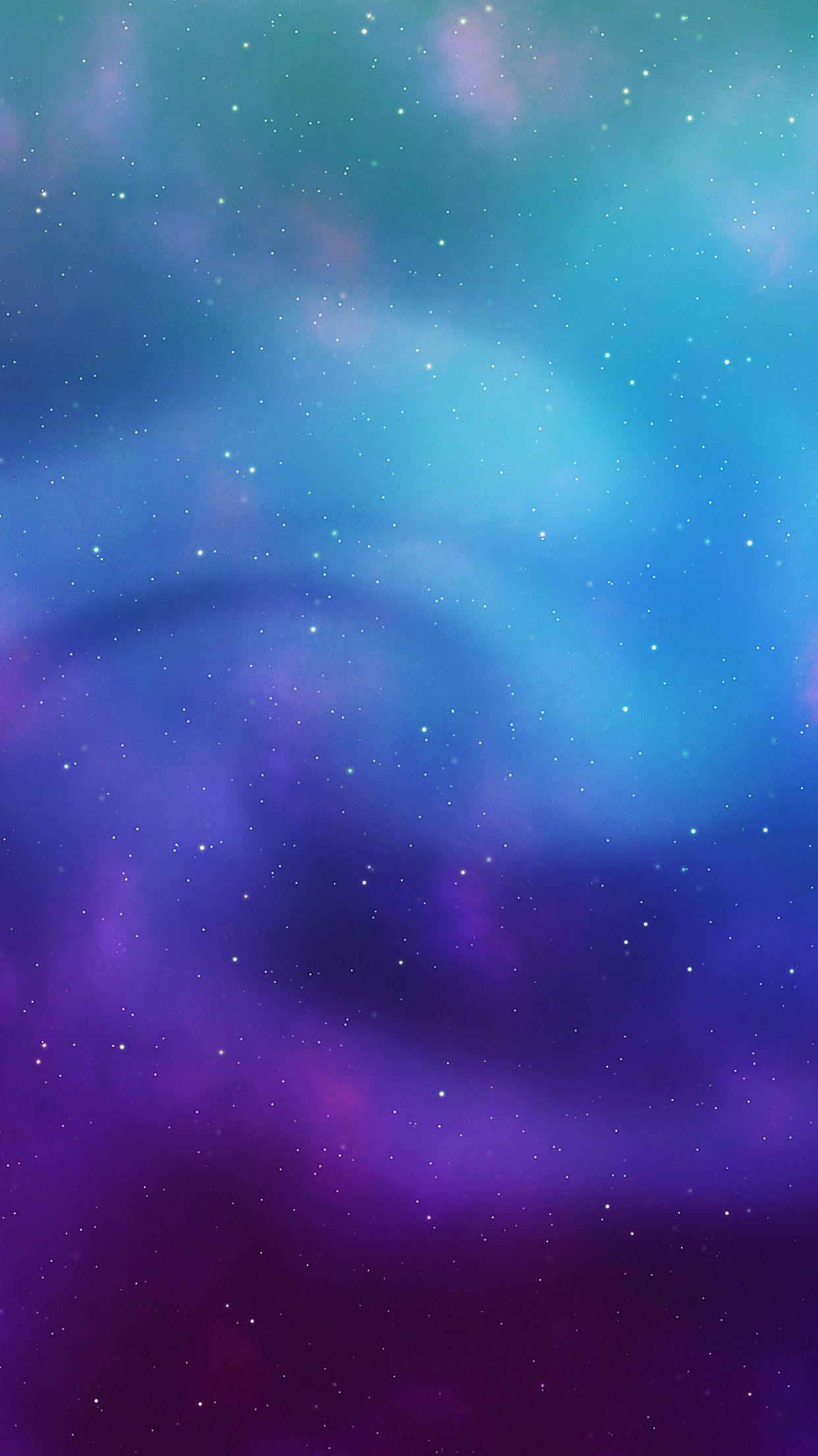1242x2208 Purple Space Wallpaper