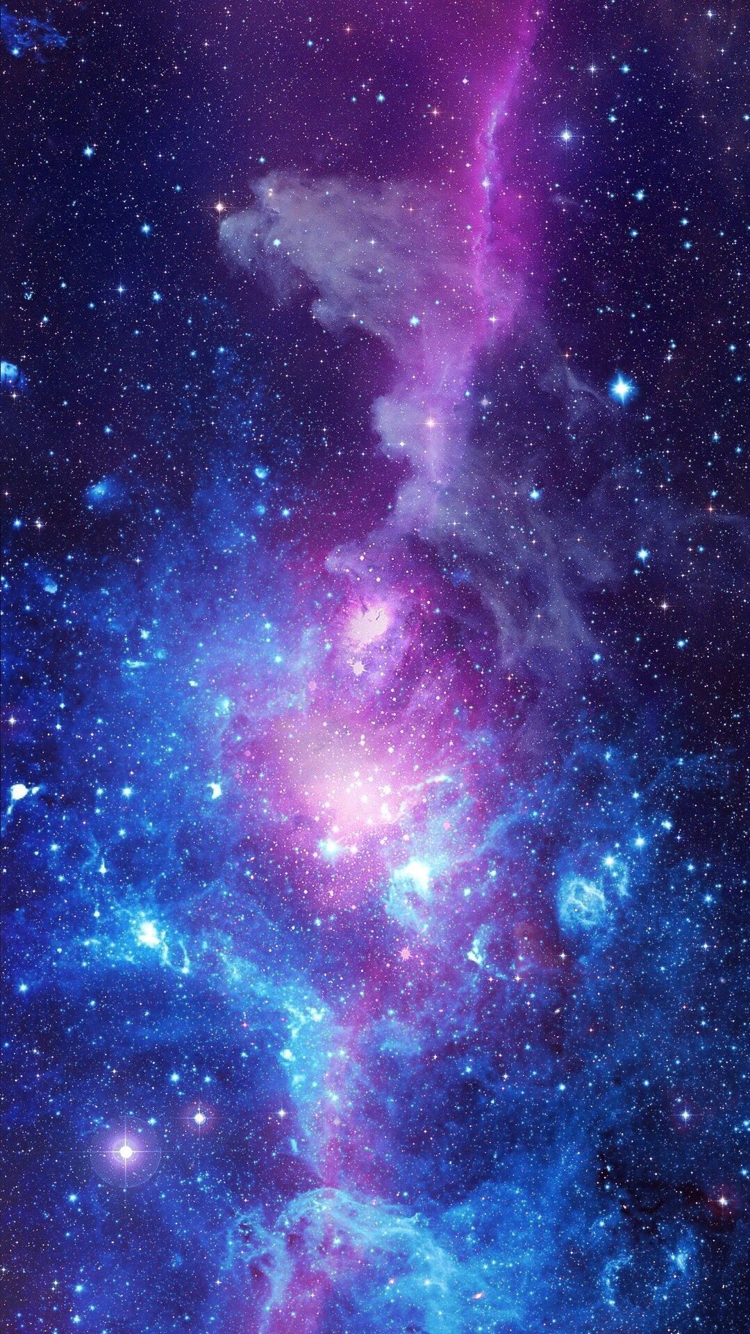 1080x1920 Outer Space Sky Nebula Astronomical Object Purple