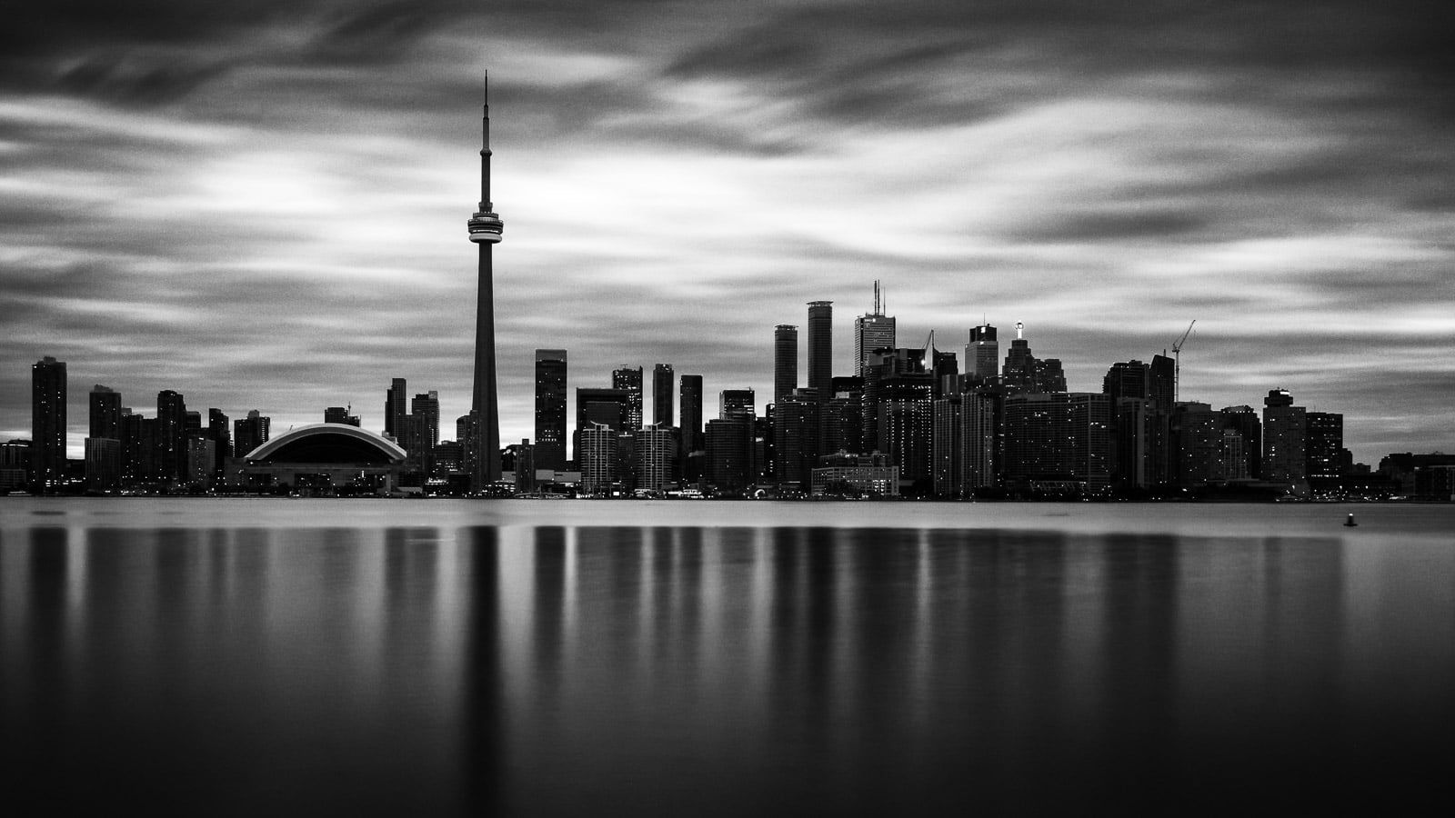 1600x900 Toronto Skyline Wallpaper Hd