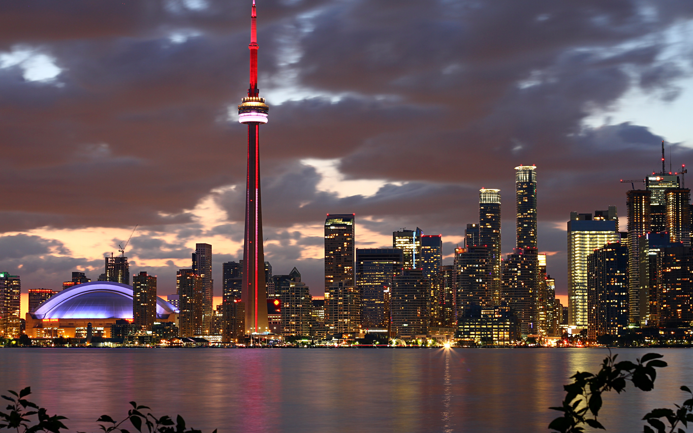 1408x880 Toronto Skyline Toronto High Resolution