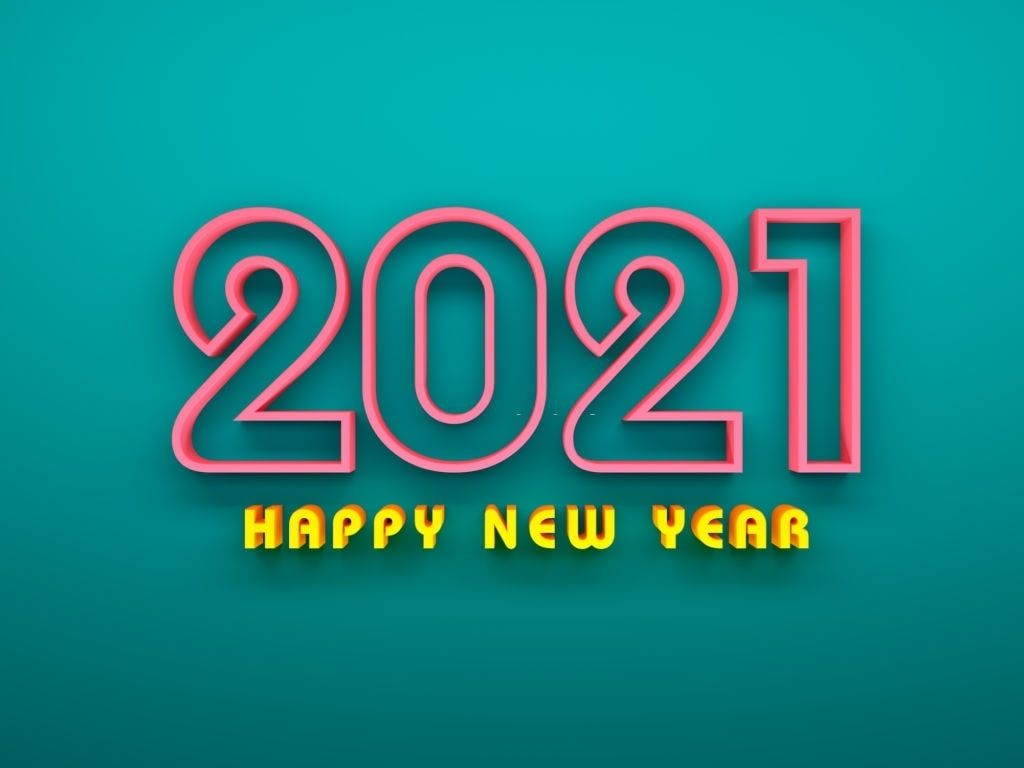 1024x768 Happy New Year Wallpaper 2022 Free Stock New Year Image 2021