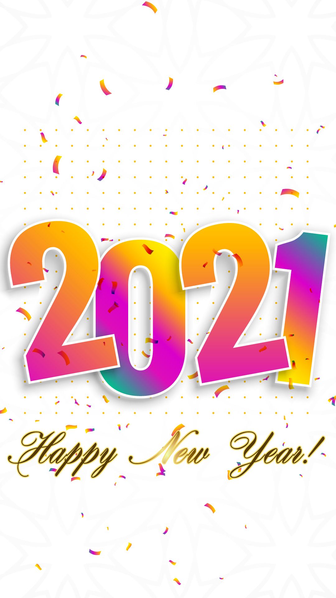 1080x1920 Happy New Year 2022 Holiday Wallpaper