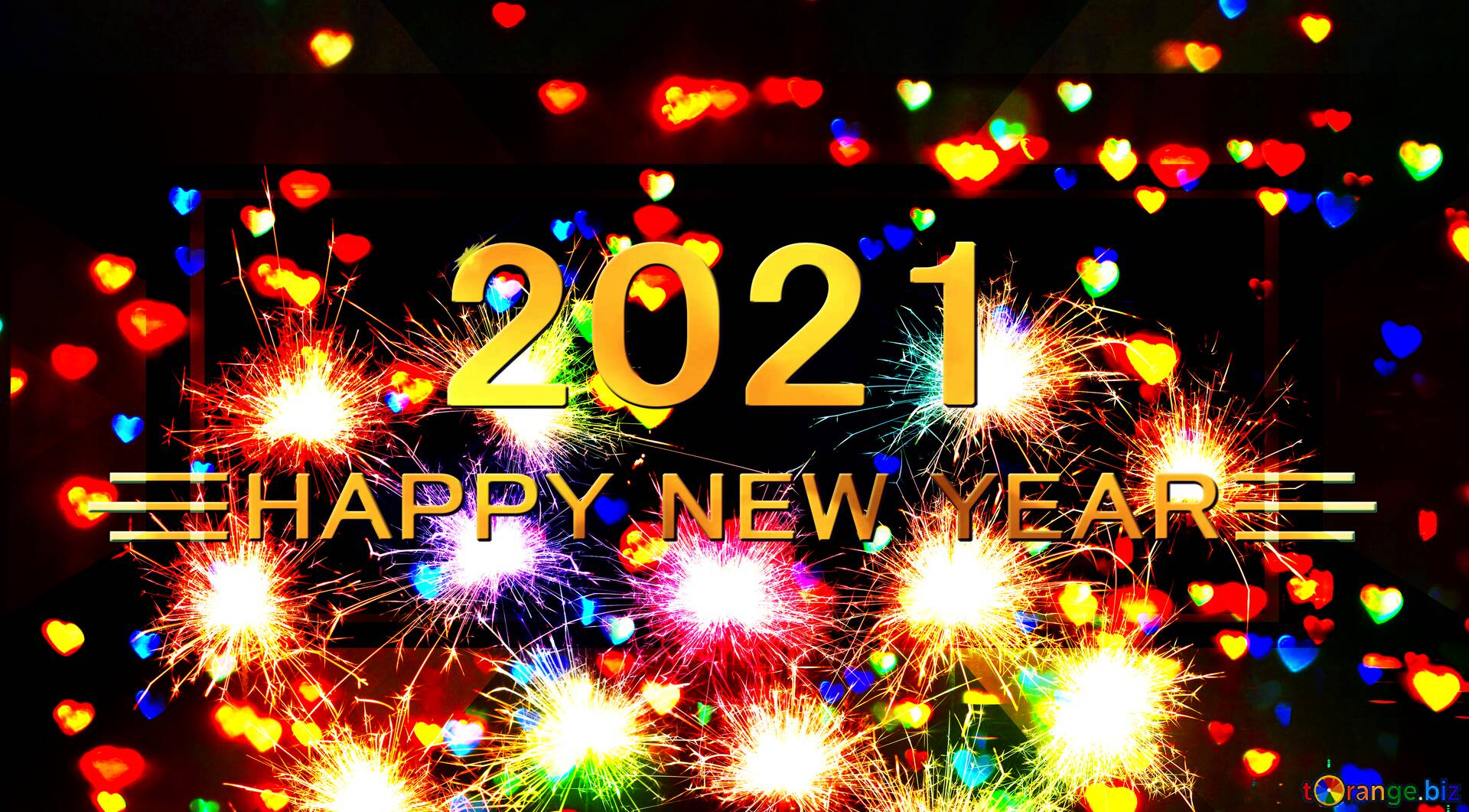 1920x1061 Download Free Picture Christmas Festive Lights Background With Heart Banner Layout Happy New Year 2022 On Cc By License Free Image Stock Fx 212691