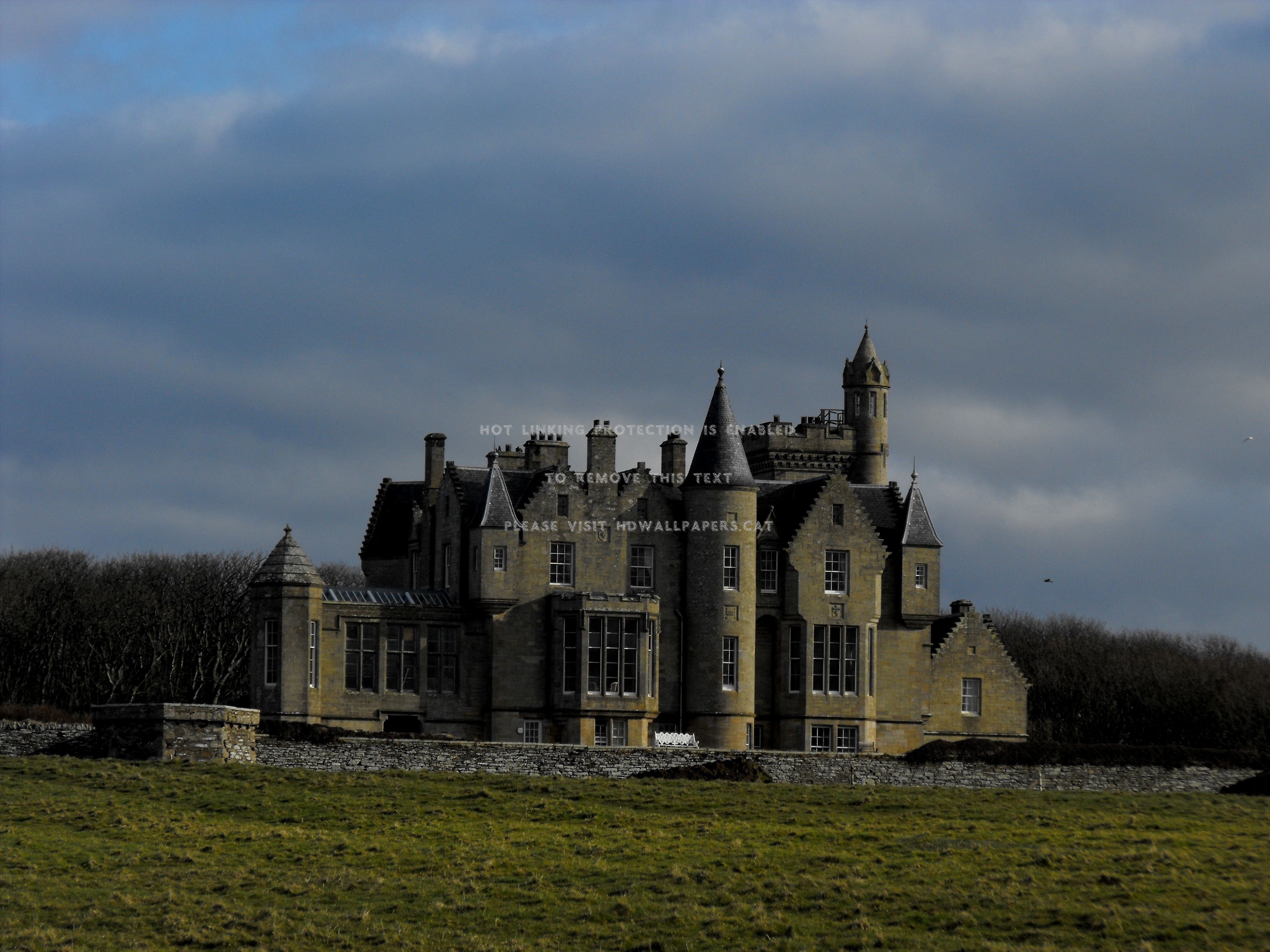 3648x2736 Balfour Castle Gothic Victorian Ireland