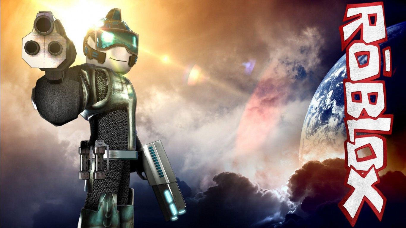 1366x768 Roblox With Space Background Hd Games Wallpaper