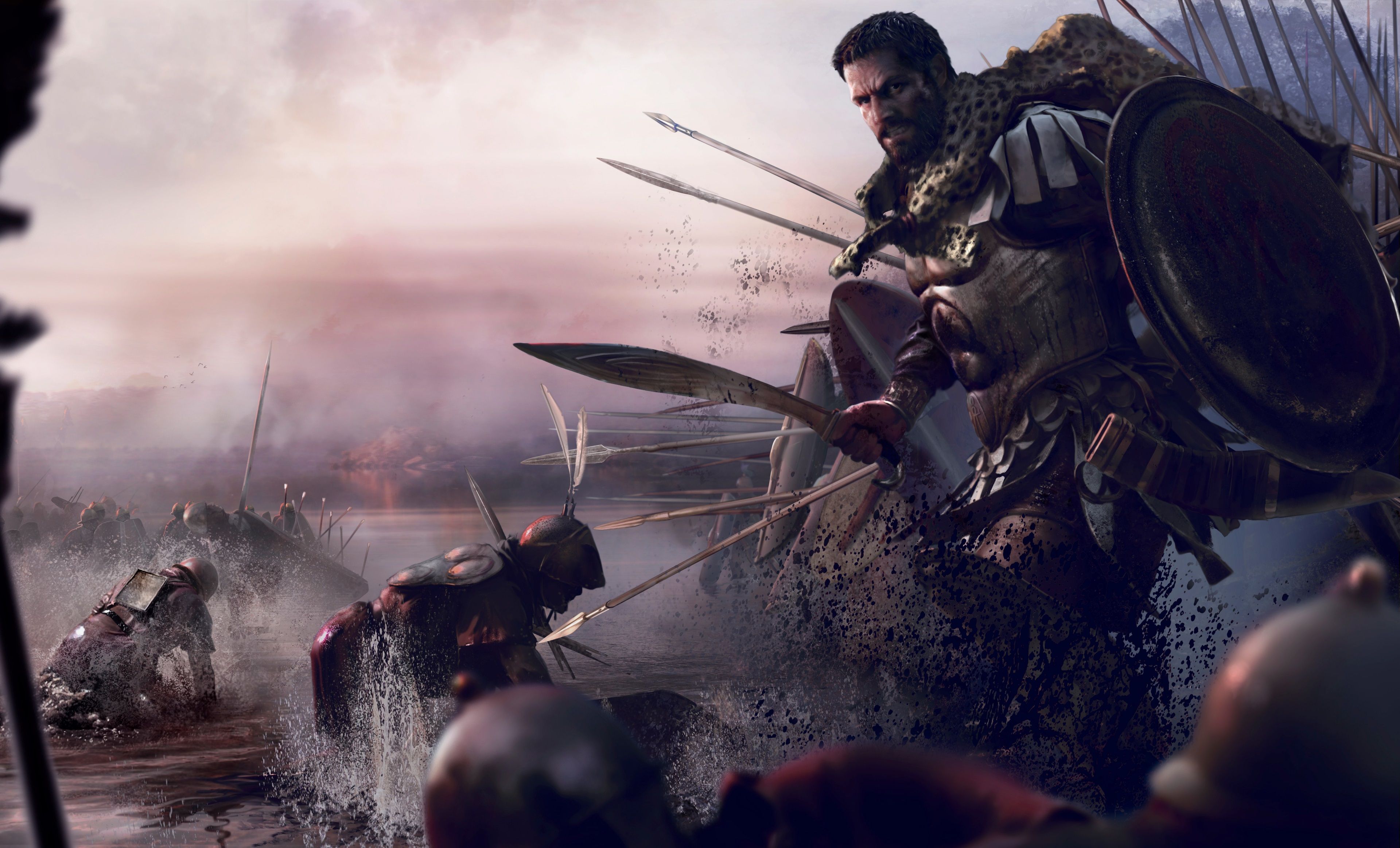 3840x2327 Total War Rome 3 4k Amazing Desktop Wallpaper Total War Roman Warriors Punic Wars