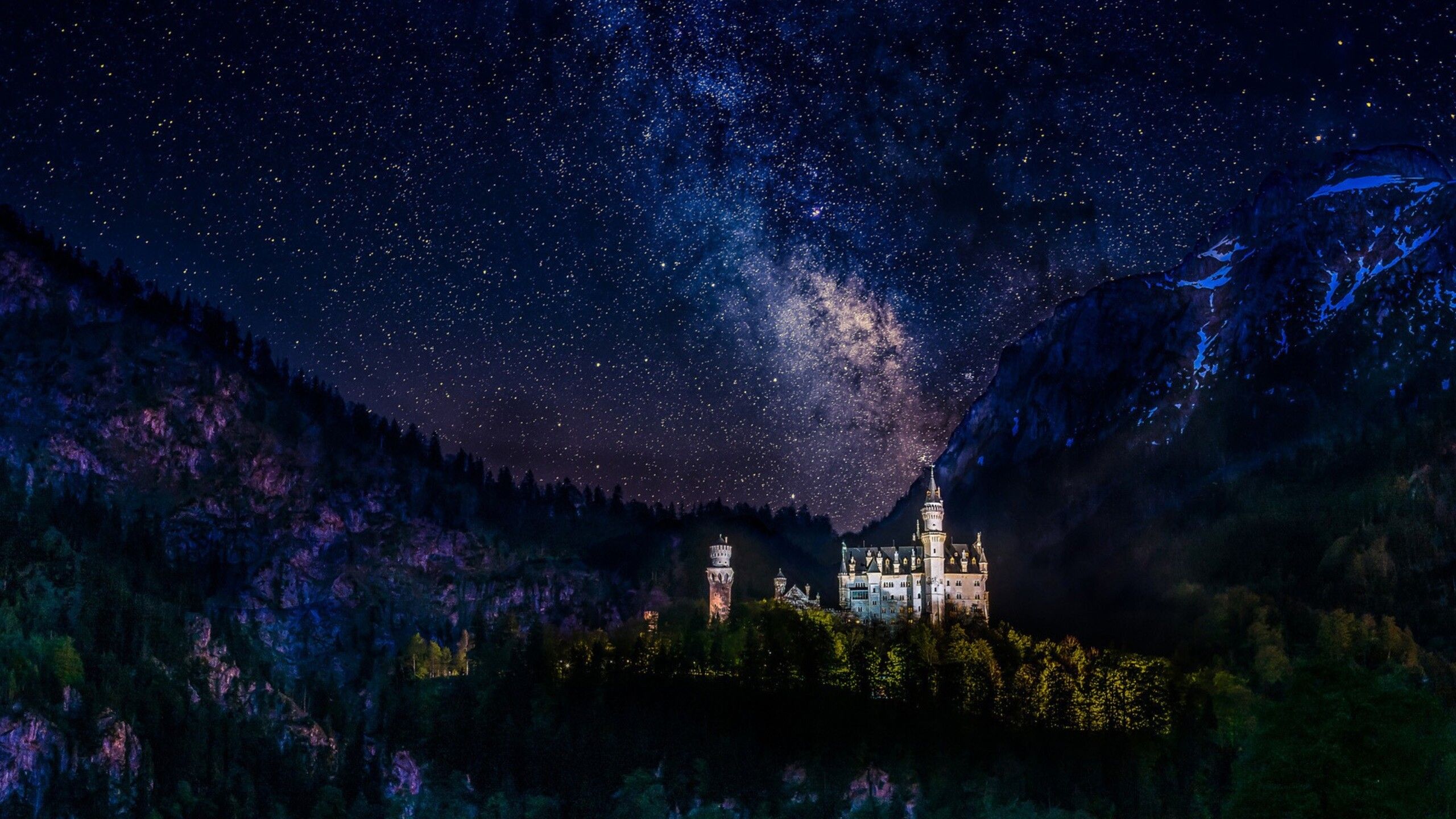 2560x1440 Neuschwanstein Castle 1440p Resolution Hd 4k Wallpaper Image Background Photo And Picture