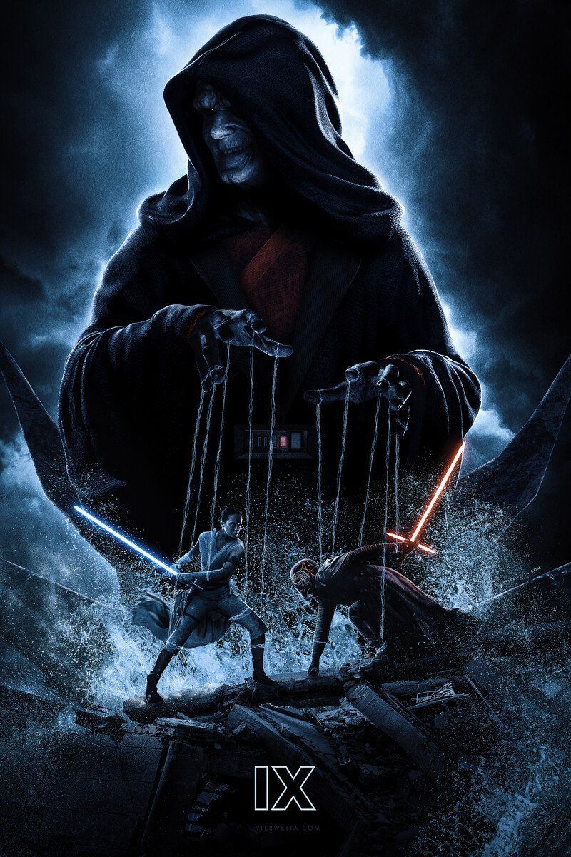 800x1200 Artstation Star Wars The Rise Of Skywalker Puppet Master Poster Tyler Wetta In 2022 Star Wars Movies Posters Star Wars Image Star Wars Picture