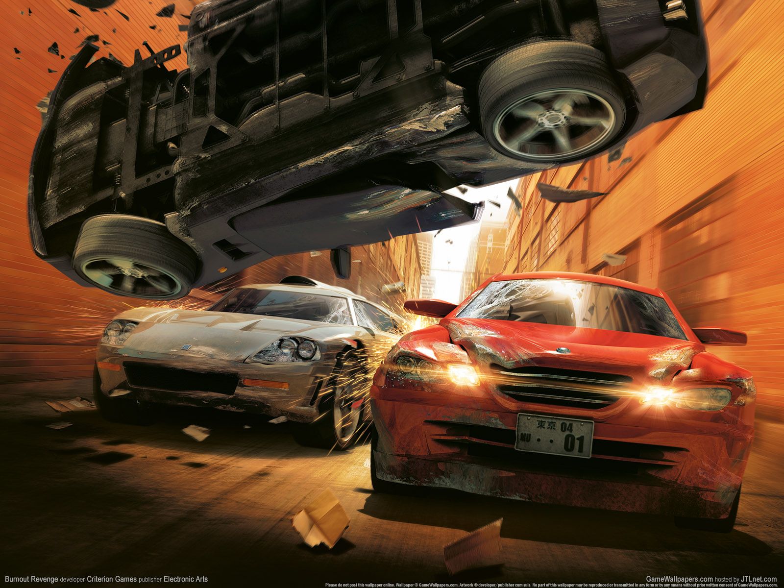 1600x1200 Car Crash Wallpaper
