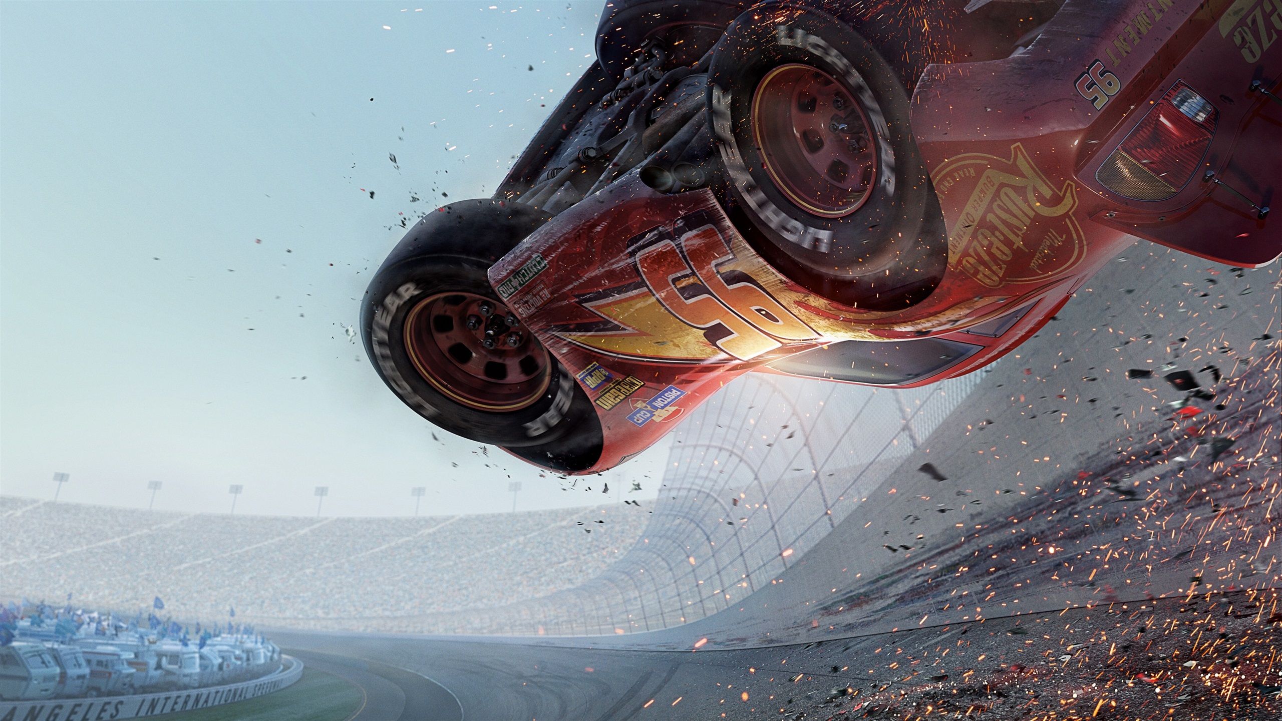 2560x1440 Wallpaper Cars 3 Race Car Accident 3840x2160 Uhd 4k Picture Image