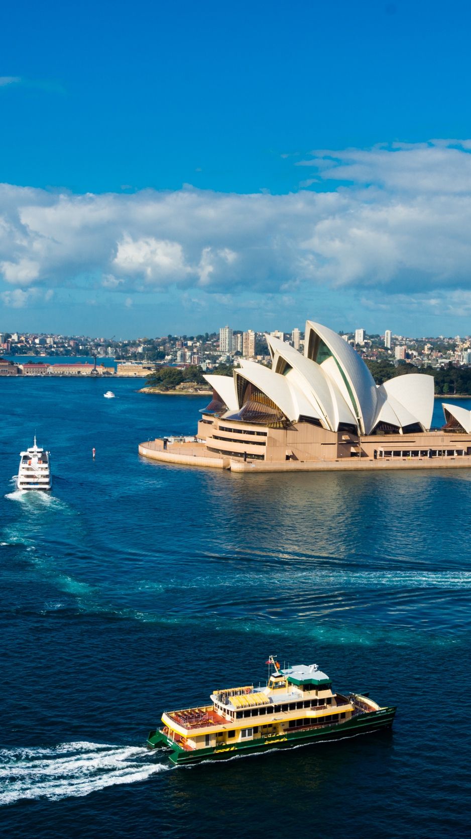 938x1668 Download Wallpaper 938x1668 Sydney Opera House Theater Harbor Ships Sydney Australia Iphone 8 7 6s 6 For Parallax Hd Background