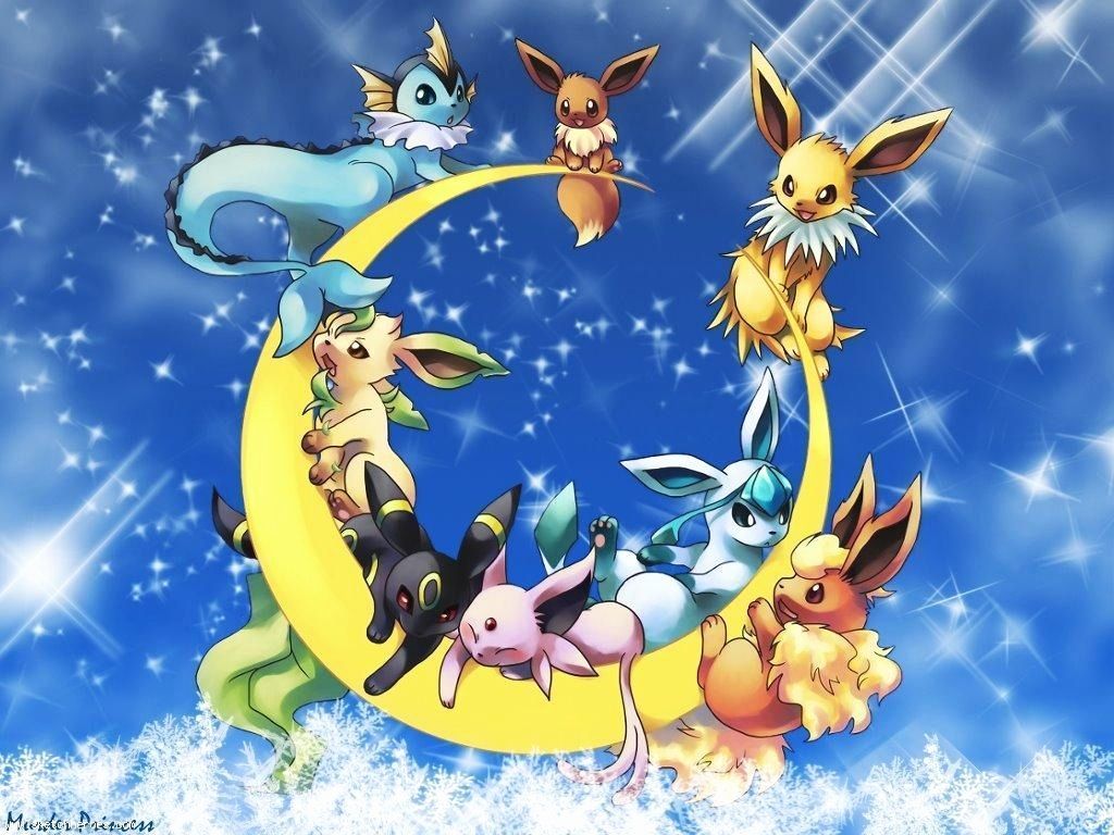 1024x768 Eevee Evolution Wallpaper Awesome Pokemon Phone Eevee Hd Wallpaper Of The Day Left Of The Hudson