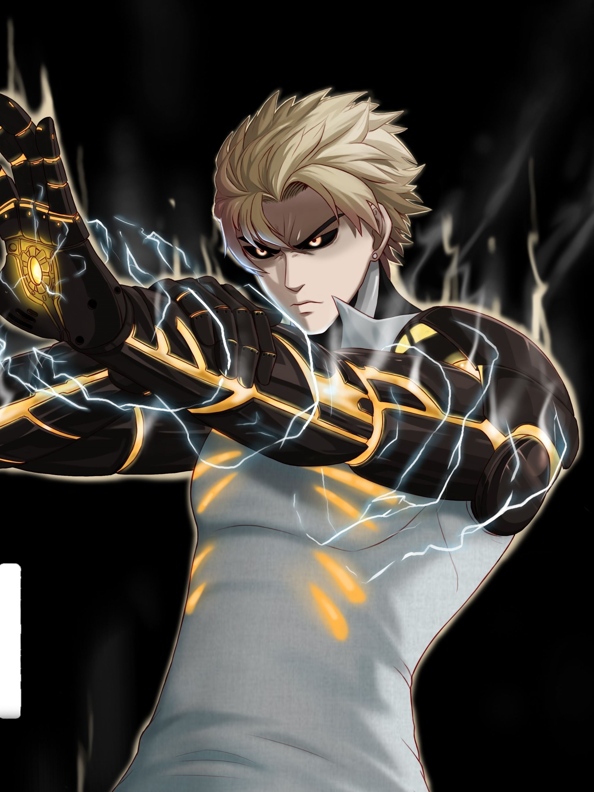2048x2732 Genos One Punch Man 2048x2732 Resolution Wallpaper Hd Anime 4k Wallpaper Image Photo And Background