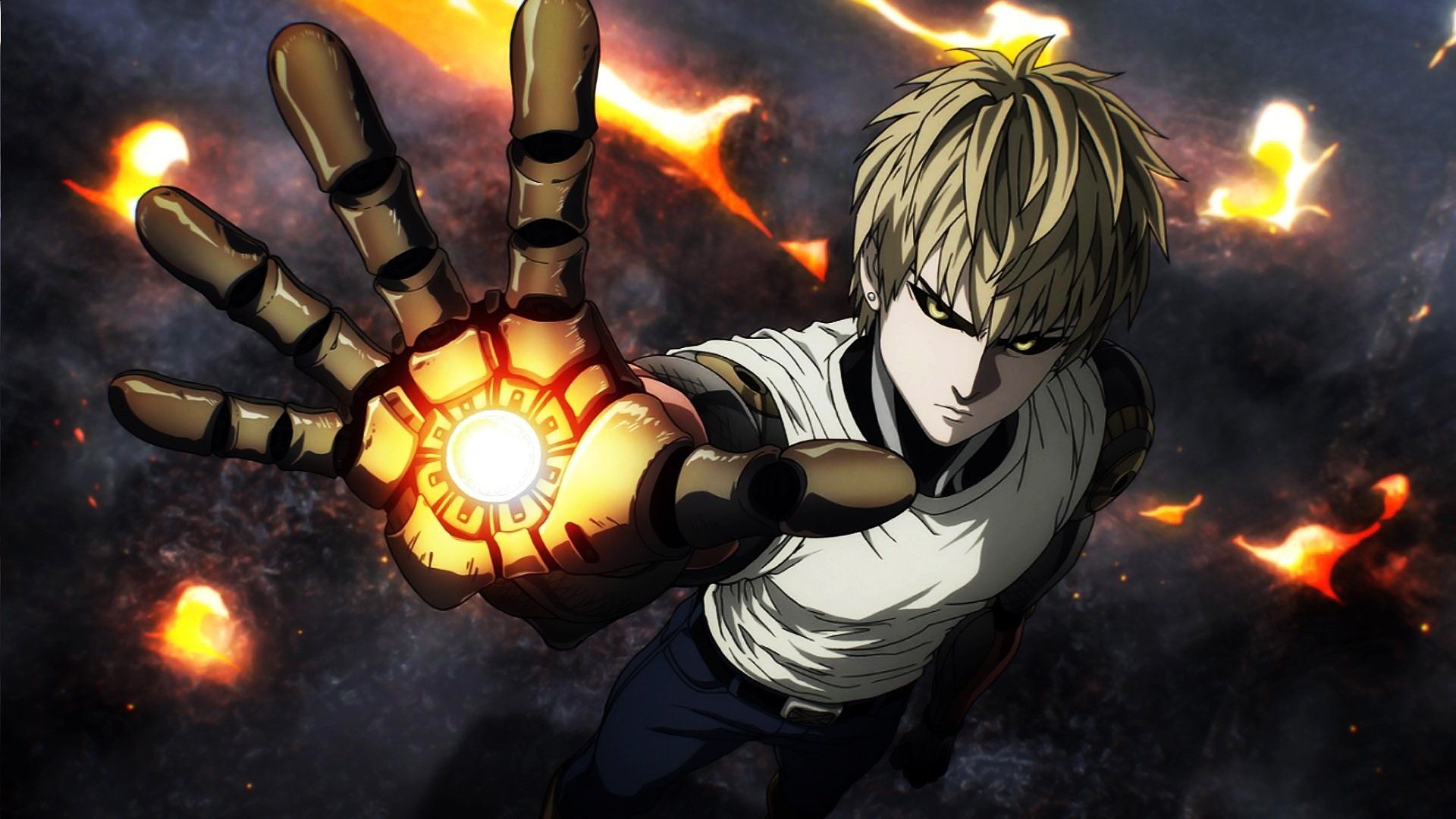 1920x1080 Genos One Punch Man Hd Wallpaper And Background Image Wallpaper Abyss