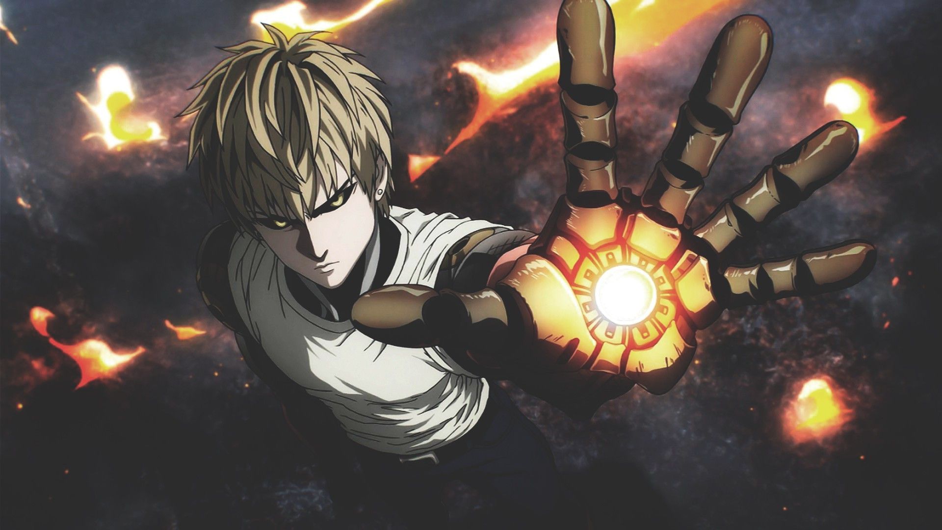 1920x1080 Genos One Punch Man Wallpaper Hd Desktop And Mobile Background