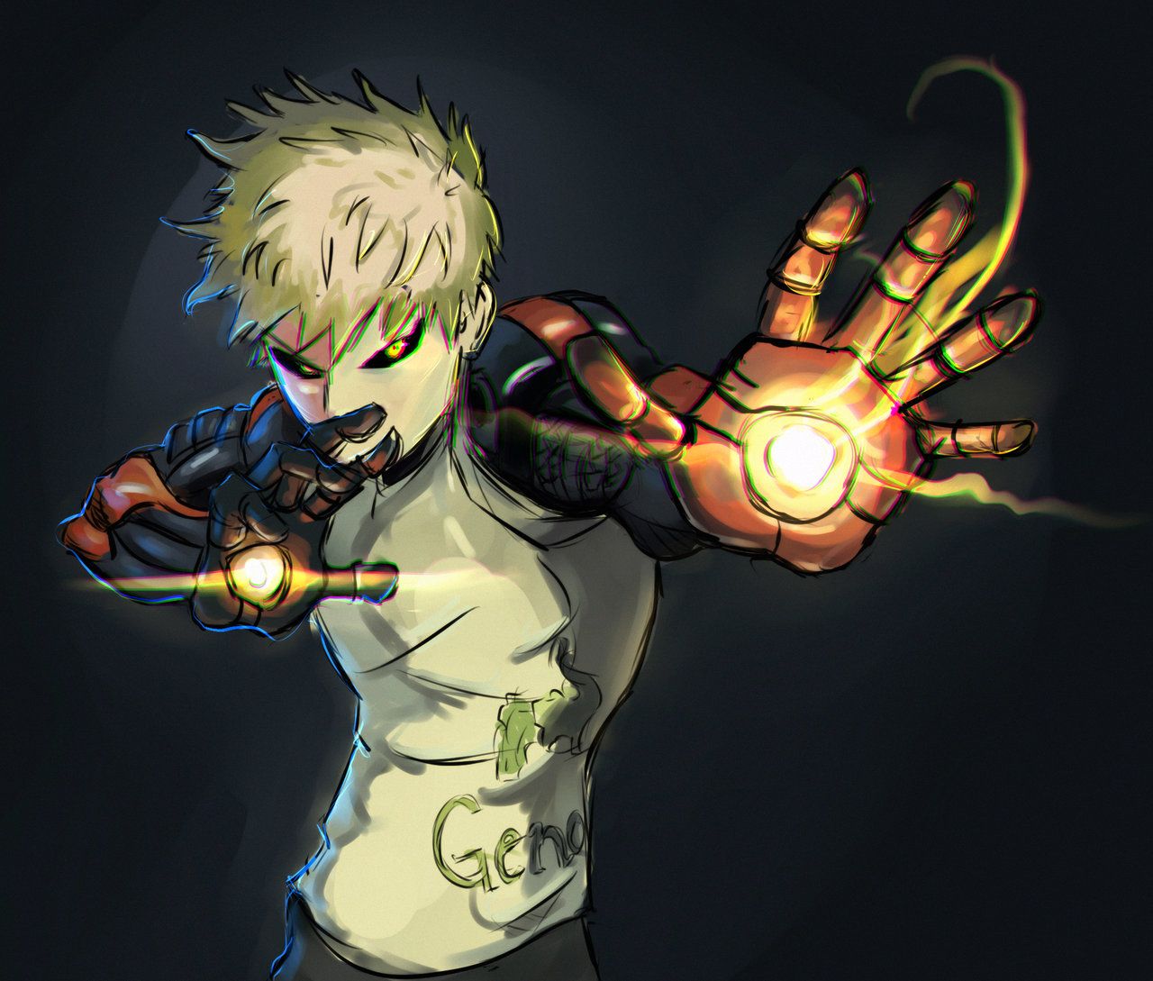 1280x1089 Free Download One Punch Man Genos Wallpaper Pc 6376 Hd Wallpaper Site 1280x1089 For Your Desktop Mobile Tablet Explore One Punch Man Desktop Wallpaper One Punch Man Wallpaper