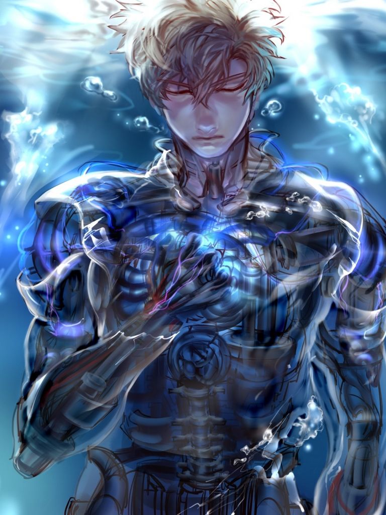 768x1024 Free Download Anime One Punch Man Genos Wallpaper 2560x1440 For Your Desktop Mobile Tablet Explore One Punch Man Genos Wallpaper One Punch Man Wallpaper 1920x1080 One Punch Man