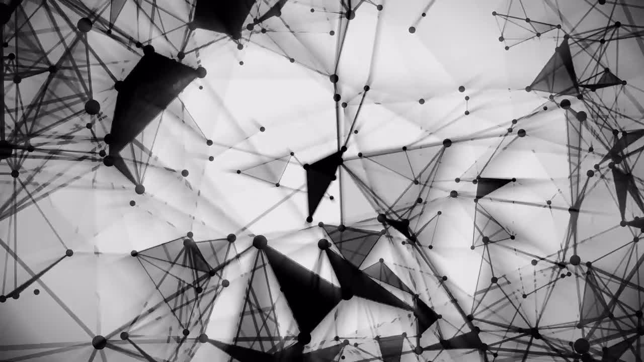 1280x720 Black White Abstract Geometric Background Stock Motion Graphics Motion Array