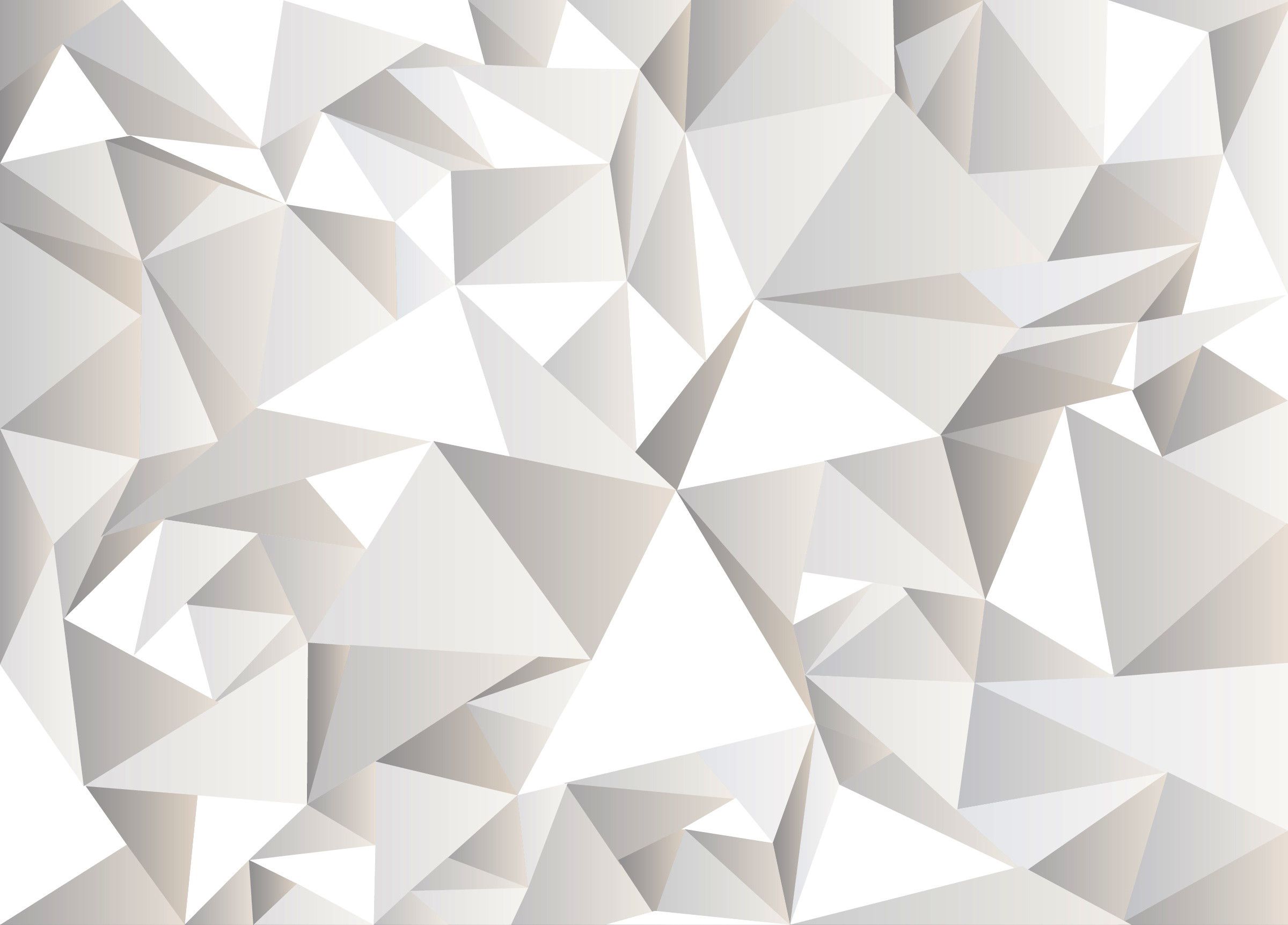 2400x1723 High Resolution White Geometric Wallpaper