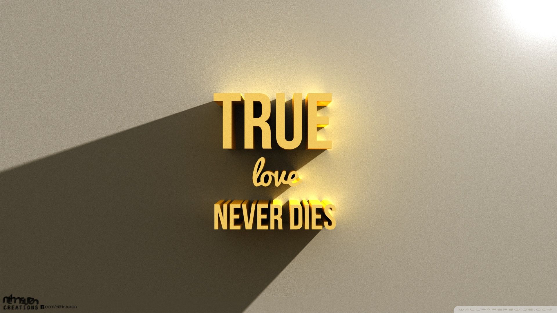 1920x1080 True Love Never Dies Nithinsuren 4k Hd Desktop Wallpaper For 4k