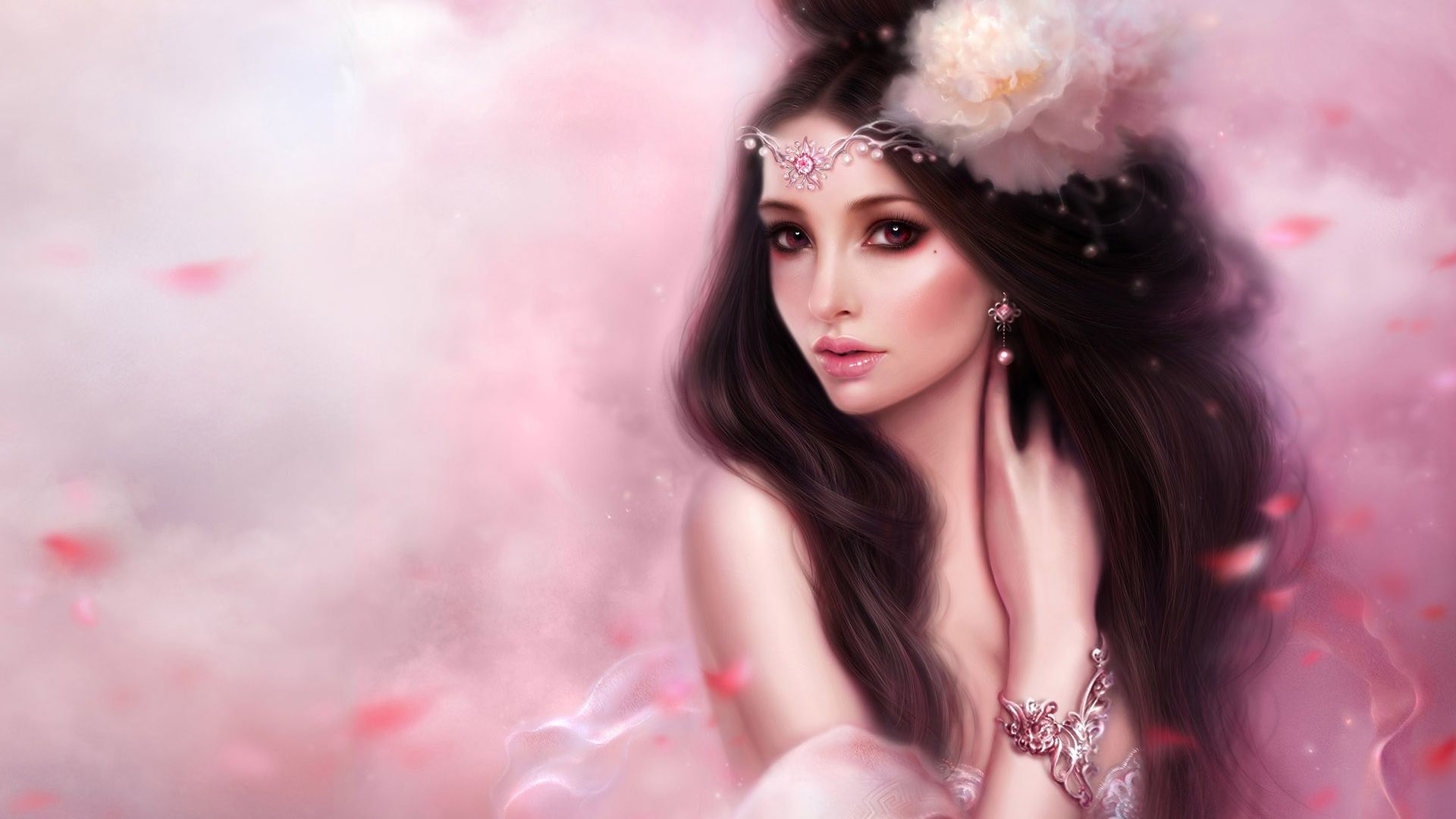 1920x1080 Wallpaper Pink Fantasy Girl 1920x1200 Hd Picture Image