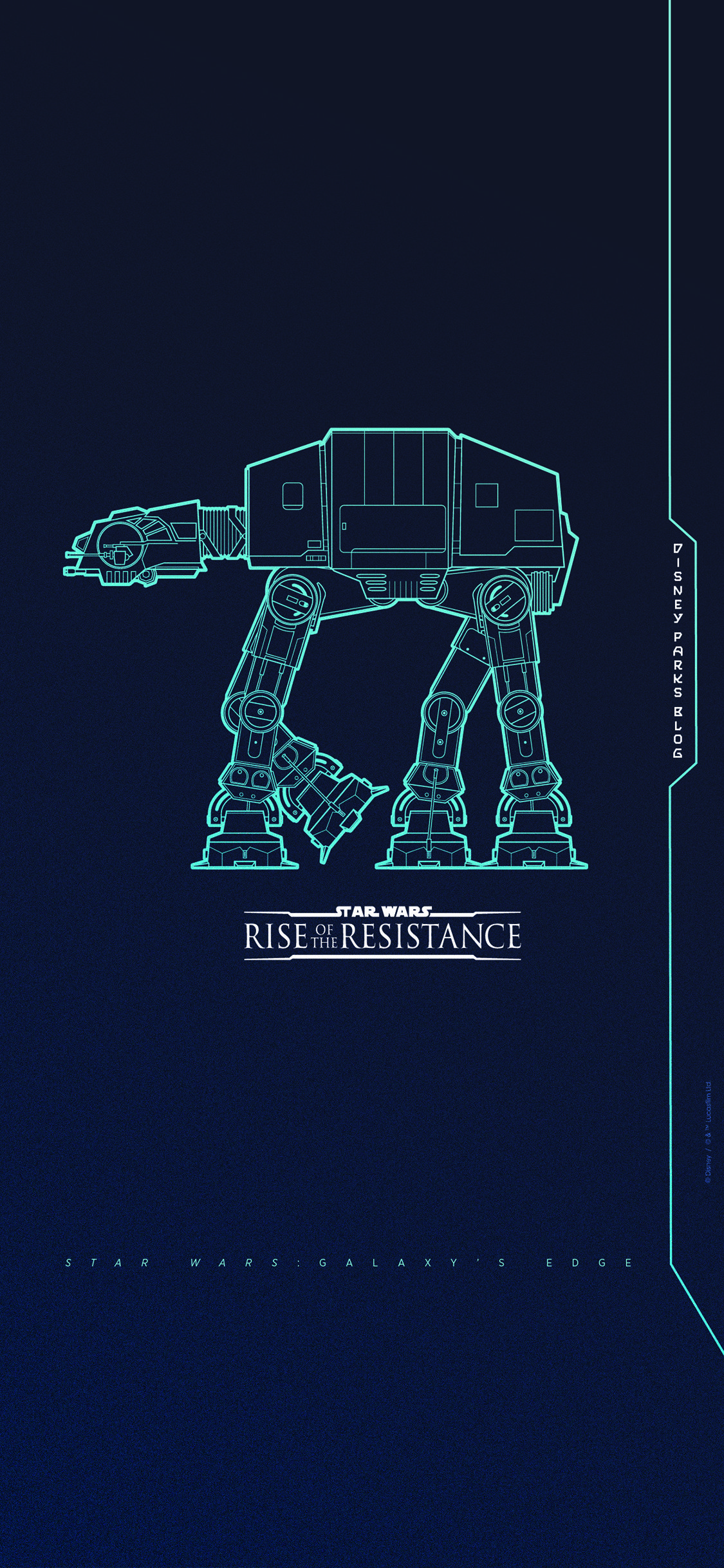 1125x2435 Star Wars Rise Of The Resistance 8211 Iphone Android Wallpaper Disney Parks Blog