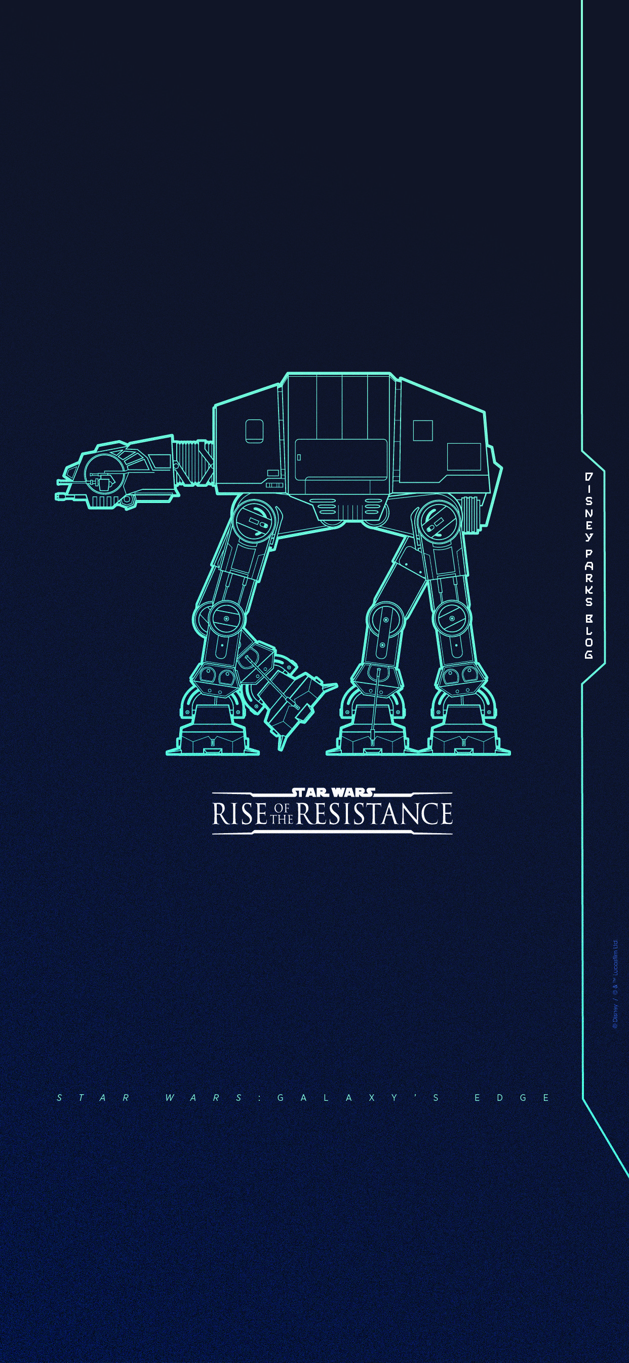 1242x2688 Star Wars Rise Of The Resistance 8211 Iphone Android Wallpaper Disney Parks Blog