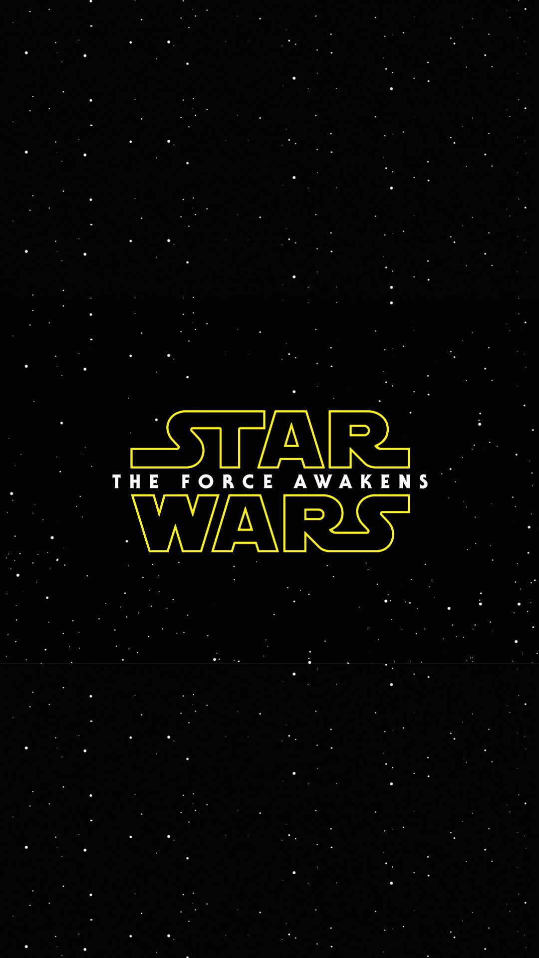 1080x1920 Star Wars The Force Awakens Logo Iphone 6 Wallpaper