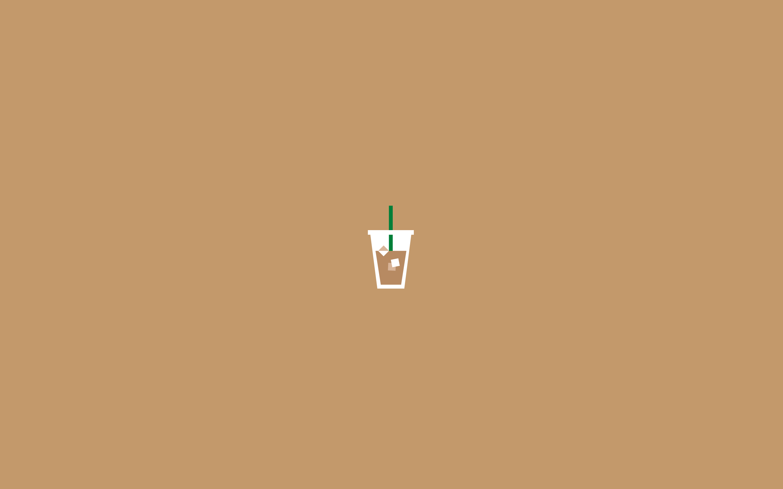 2560x1600 Basic Bish Starbucks Minimalist Wallpaper Hd